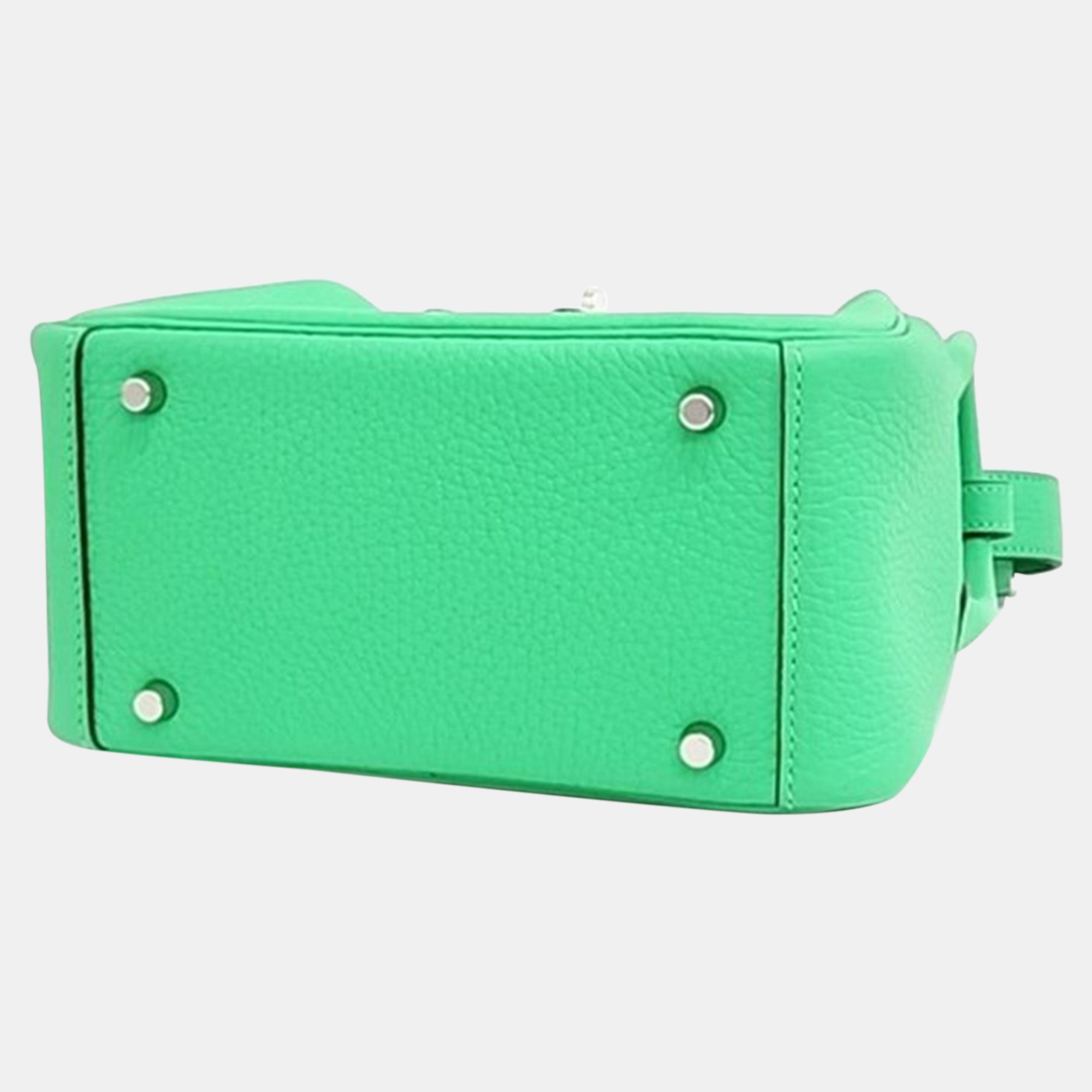 Hermes Green Leather Lindy 19 (B)