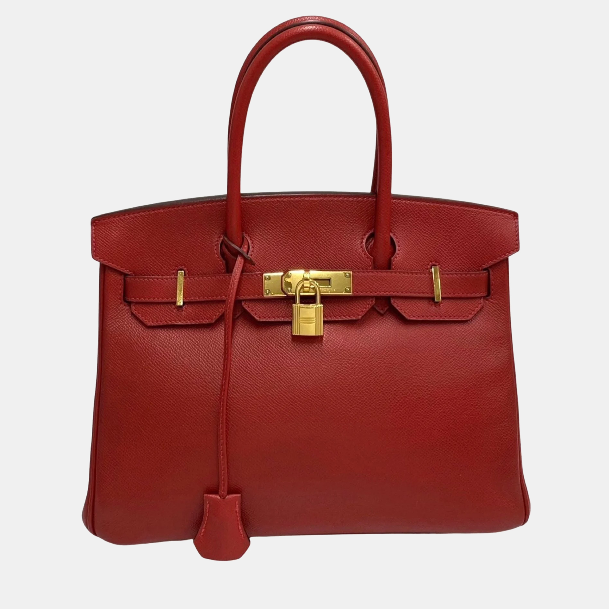 HERMES Birkin 30 Taurillon Clemence Leather Genuine Handbag Mini Tote Bag Red 25139
HERMES Birkin 30 Taurillon Clemence Leather Genuine Handbag Mini Tote Bag Red 25139