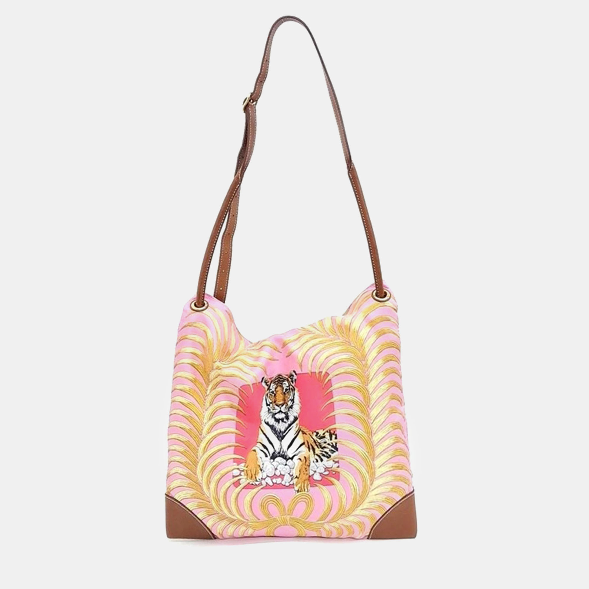 Hermes Multicolor Silky City PM Handbag