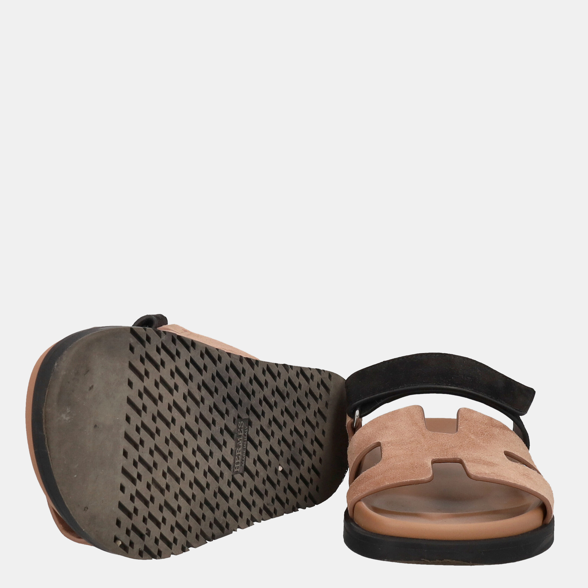 Hermès Women's Leather Slippers - Beige - EU 36