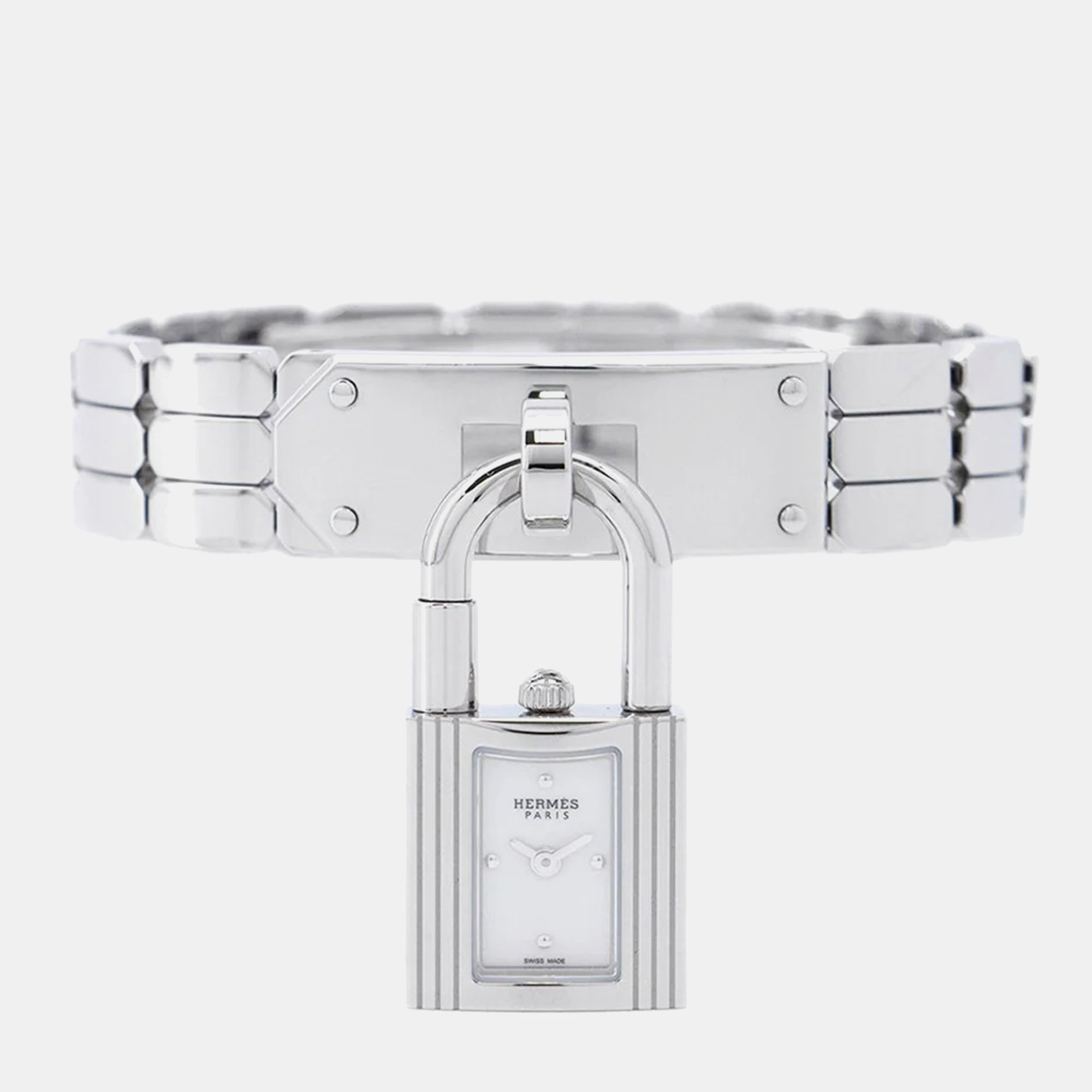 Hermes Kelly KE4.110 Quartz White Stainless Steel Women's Wristwatch 16 mm
Hermes Kelly KE4.110 Quartz White Stainless Steel Women's Wristwatch 16 mm