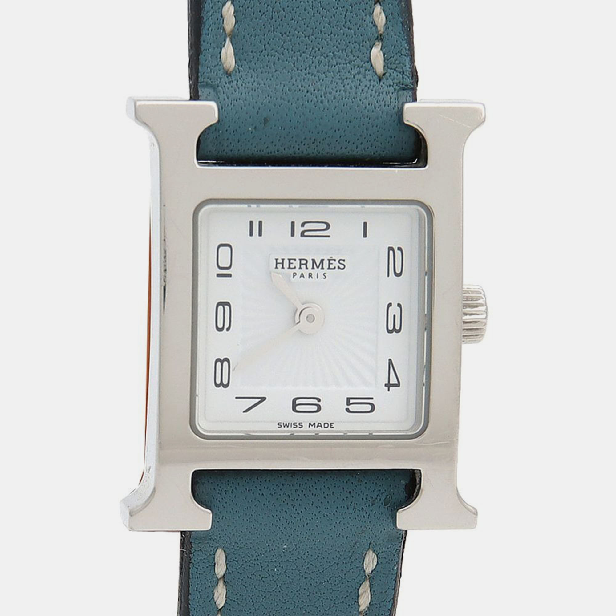 Hermes Heure H HH1.110 Quartz Stainless Steel Women's Wristwatch 17 mm, White
Hermes Heure H HH1.110 Quartz Stainless Steel Women's Wristwatch 17 mm, White