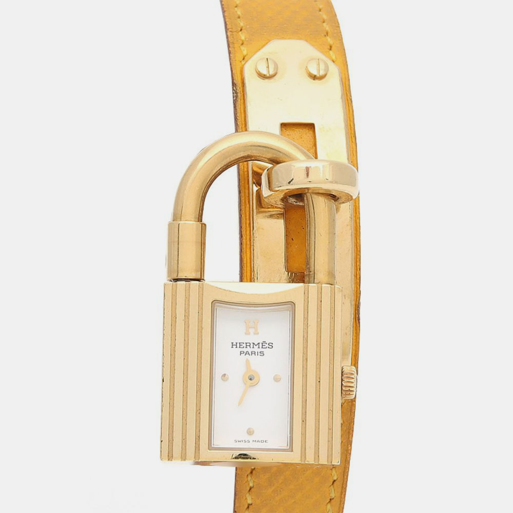 Hermes Kelly Quartz Stainless Steel Women's Wristwatch 20 mm, White
Hermes Kelly Quartz Stainless Steel Women's Wristwatch 20 mm, White