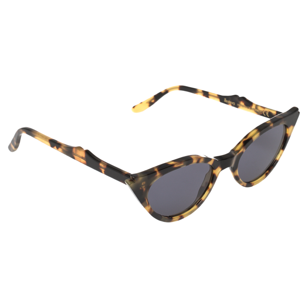 Illesteva Black/Brown Totoise Isabella Cat Eye Sunglasses