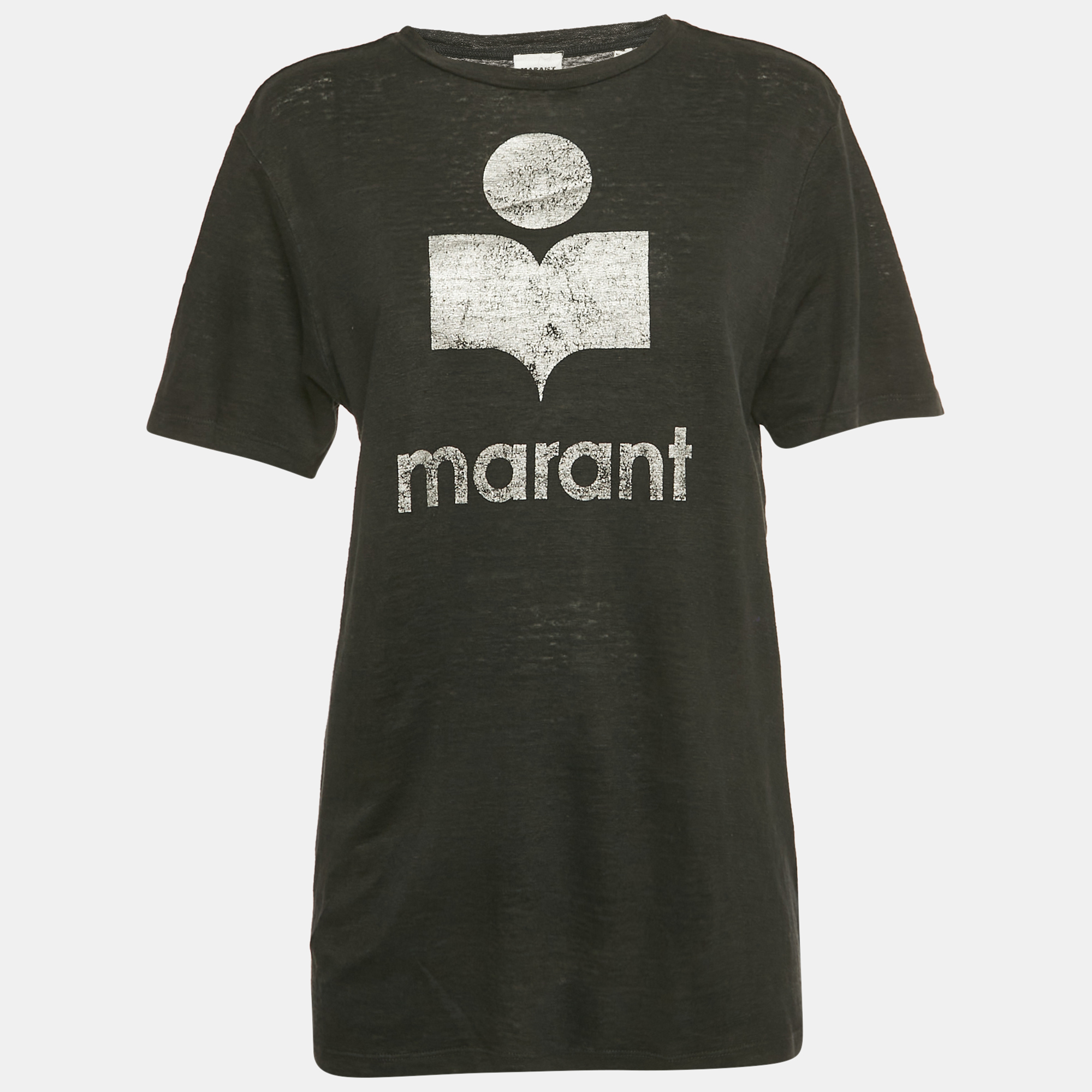Isabel Marant Etoile Black Zewel Logo Linen T-Shirt S
Isabel Marant Etoile Black Zewel Logo Linen T-Shirt S