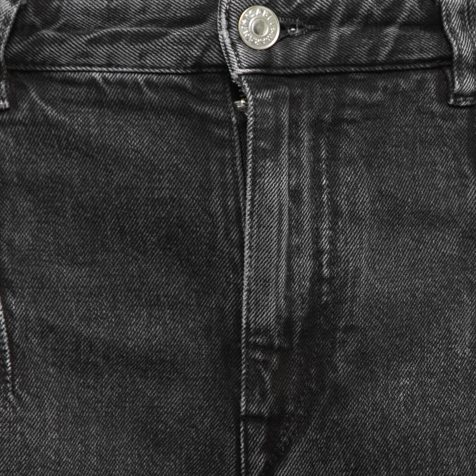 Isabel Marant Etoile Grey Distressed Denim Jeans M Waist 32