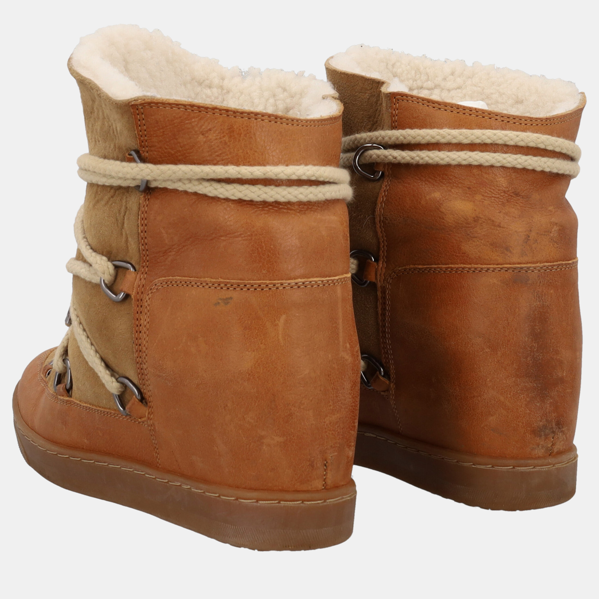 Isabel Marant Etoile  Women's Leather Ankle Boots - Camel Color - EU 39