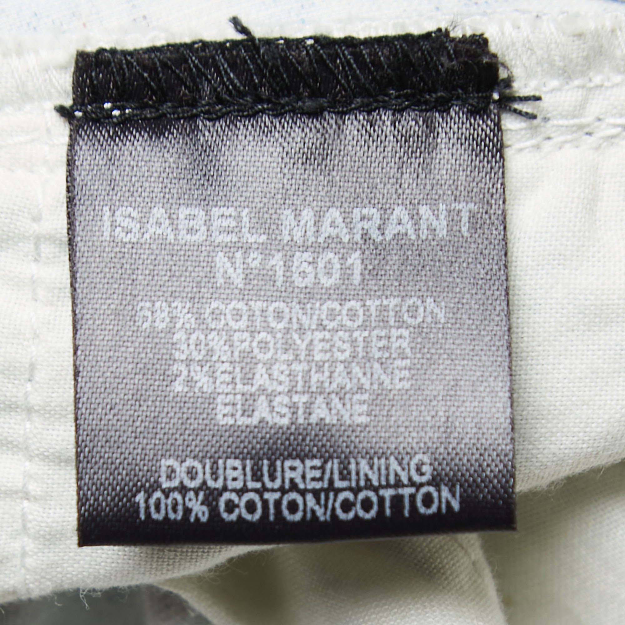 Isabel Marant Etoile Multicolor Geometric Print Corduroy Jeans M Waist 33