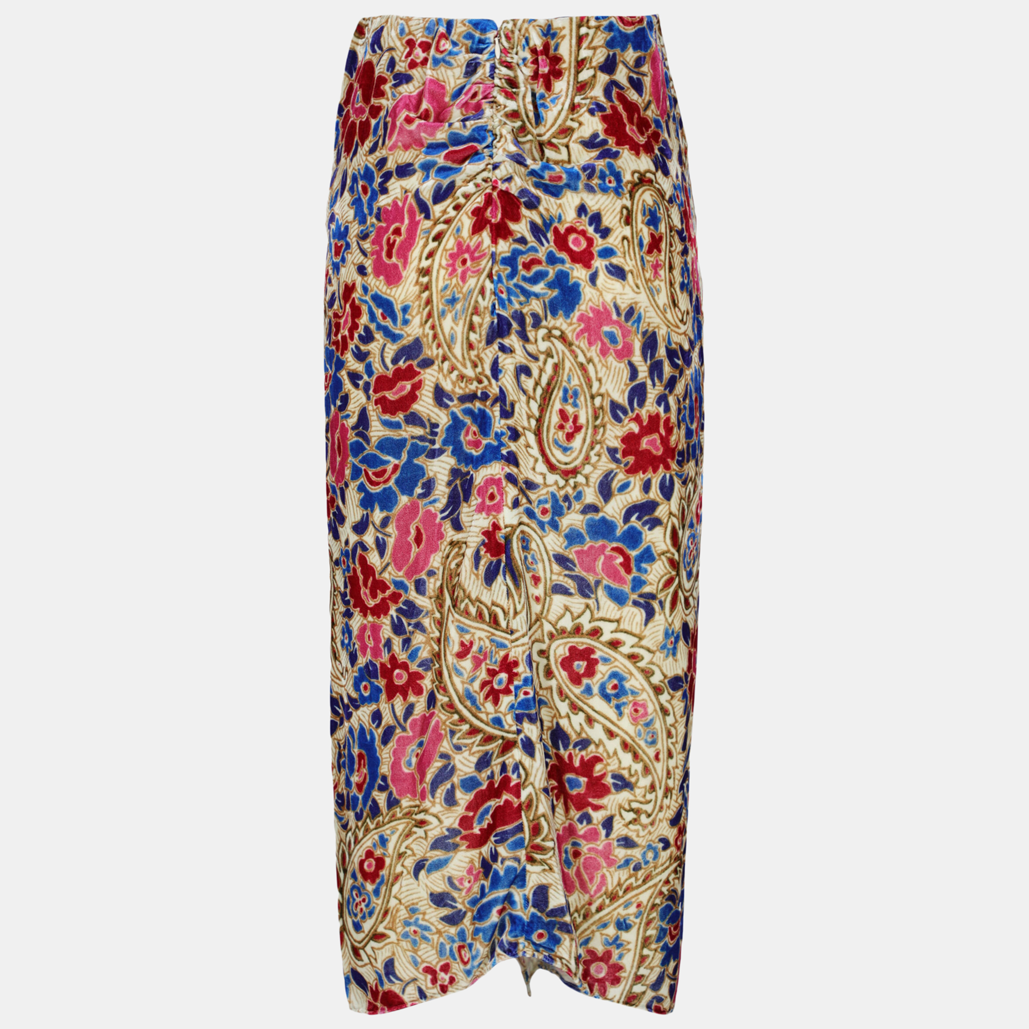 

Isabel Marant Women' Synthetic Fibers Midi Skirt - Beige