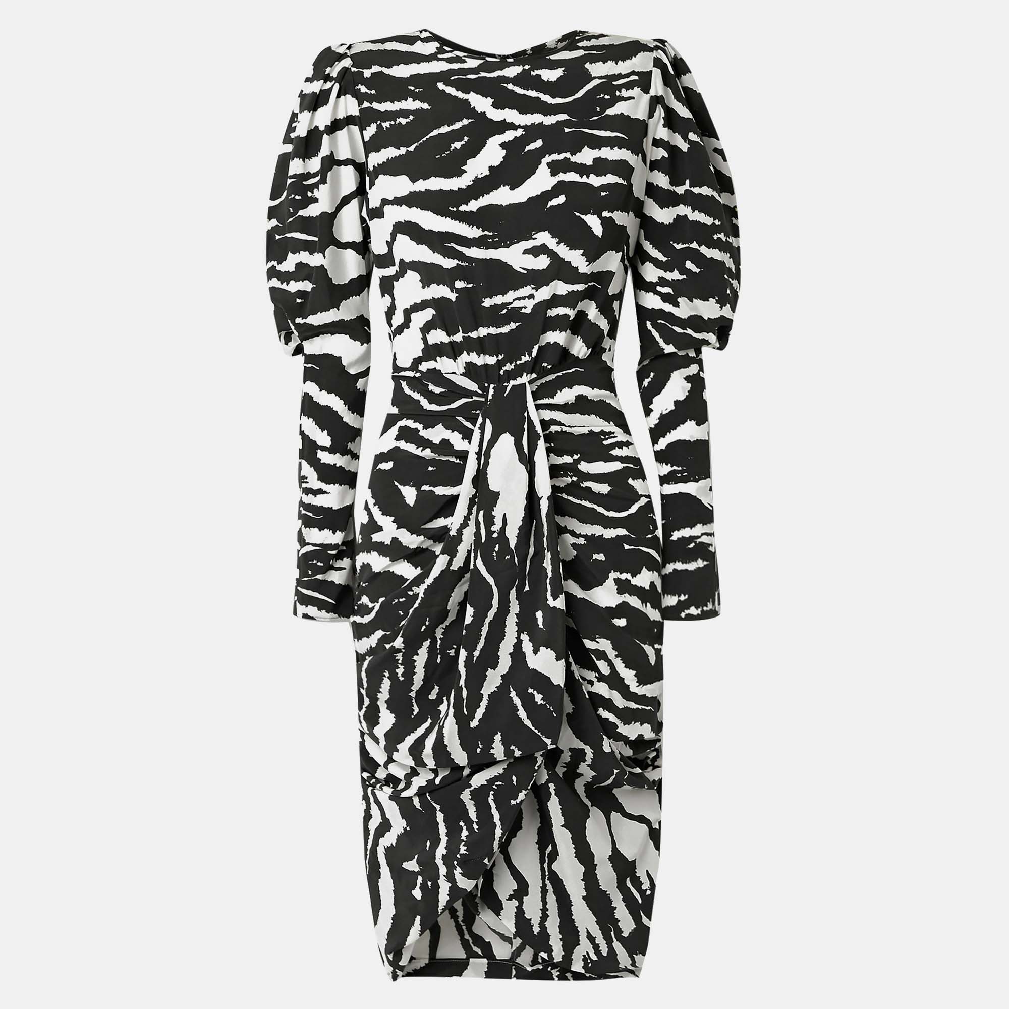 Isabel marant silk knee length dress 40