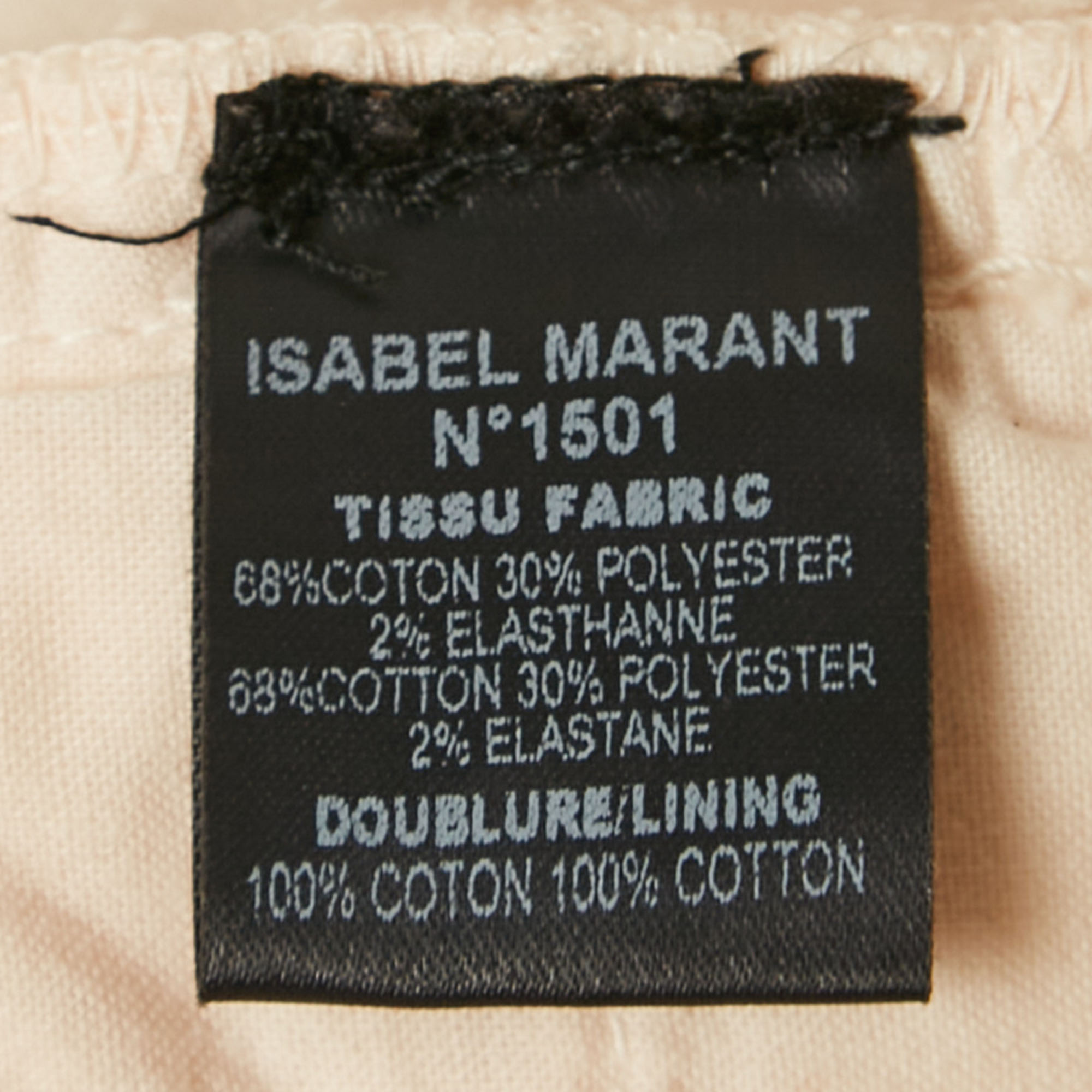 Isabel Marant Pink Corduroy Slim Fit Pants M