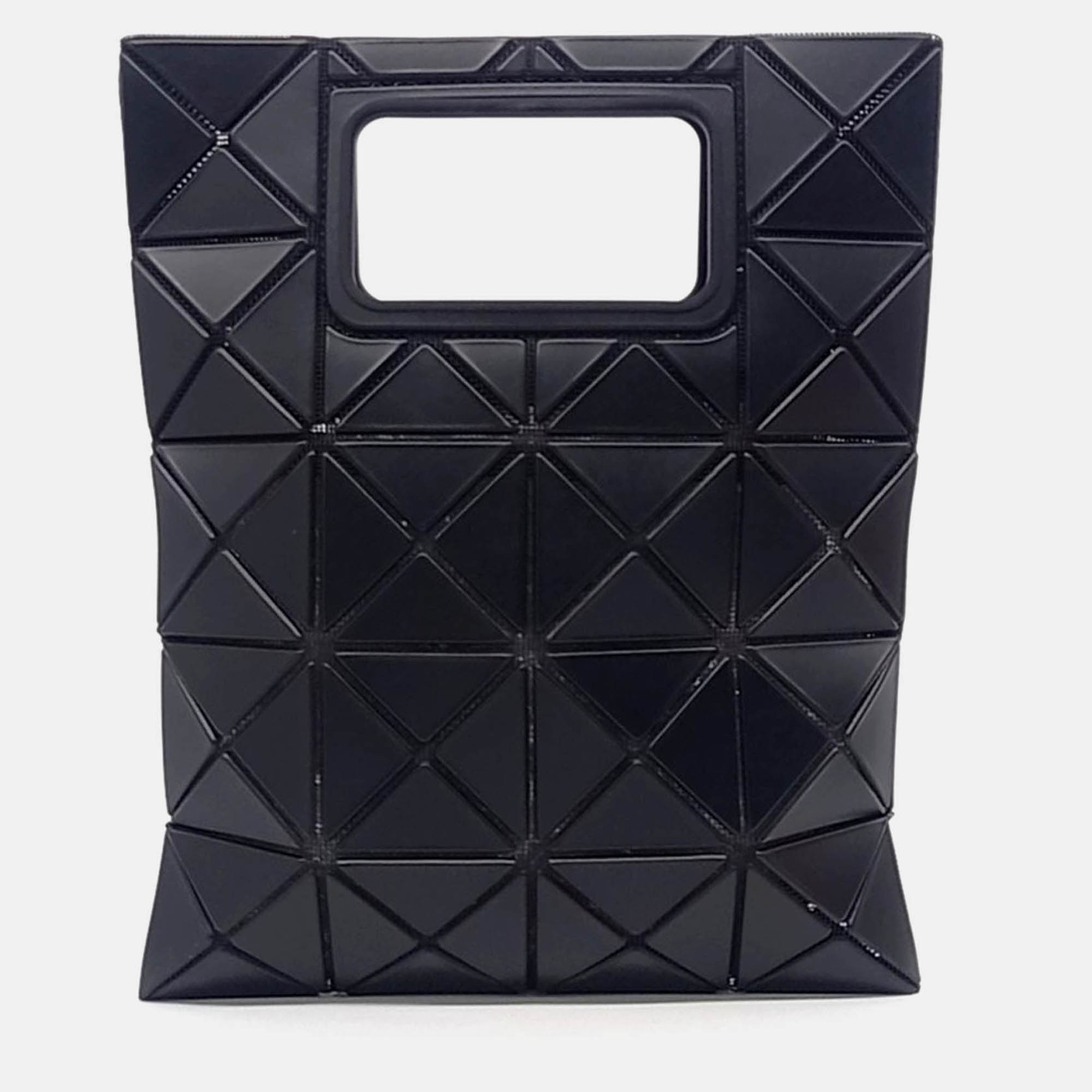 Issey Miyake Black PVC Issey Miyake Black Bao Bao tote bag - Issey Miyake - Modalova