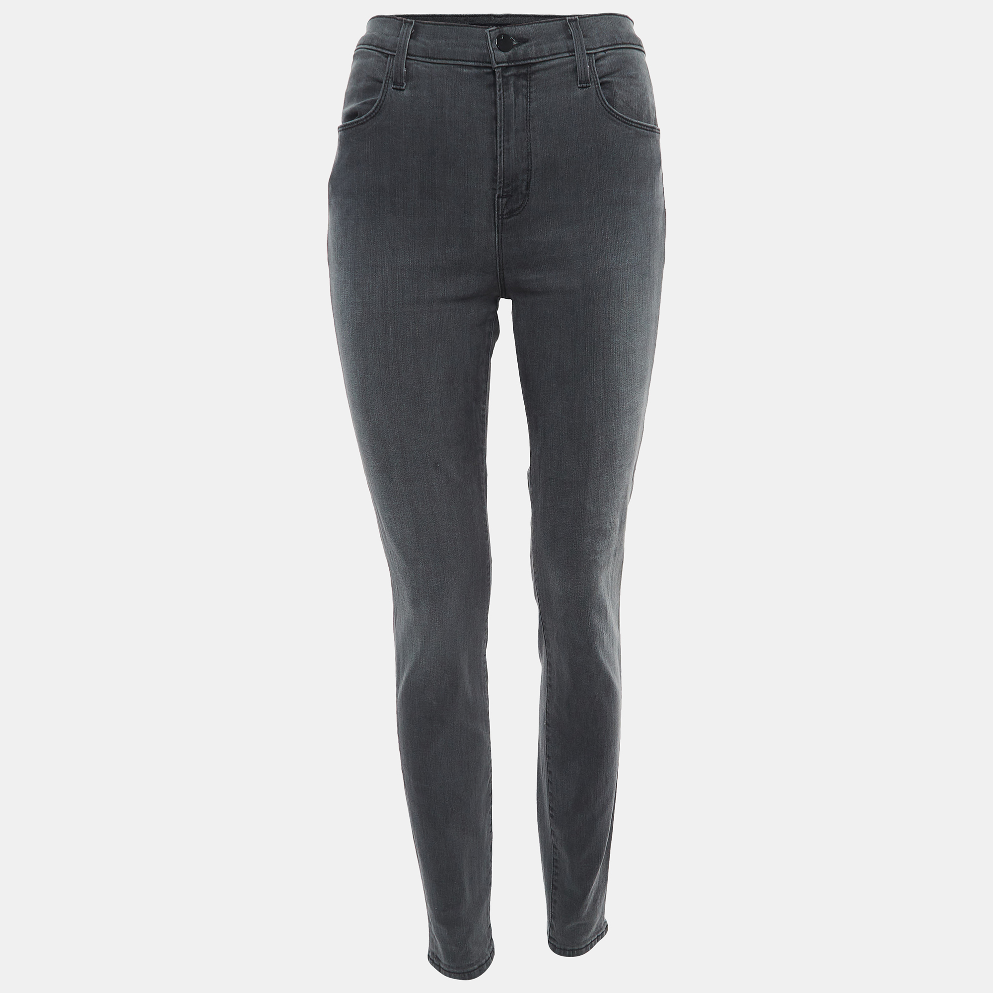 J brand grey washed denim skinny jeans m waist 29"