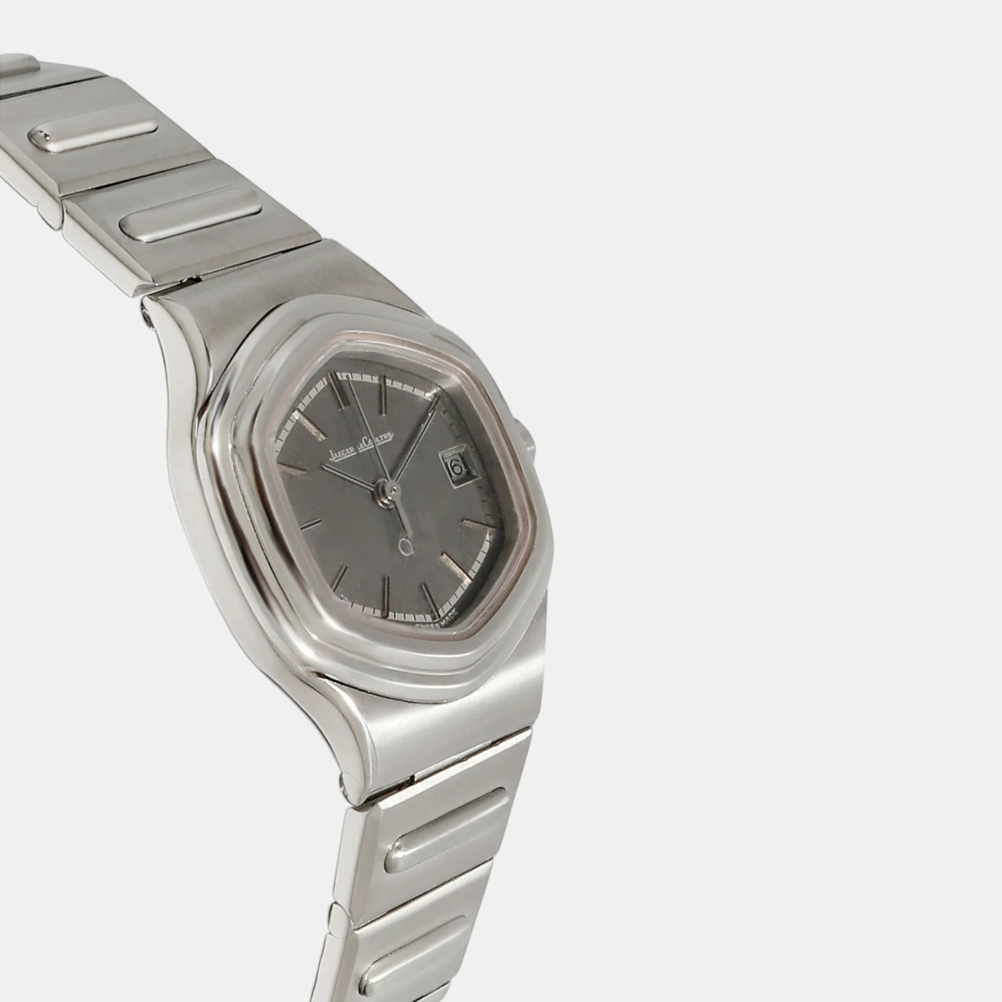 Jaeger LeCoultre Grey  Stainless Steel Albatross 31600268 Women's Wristwatch 25 Mm