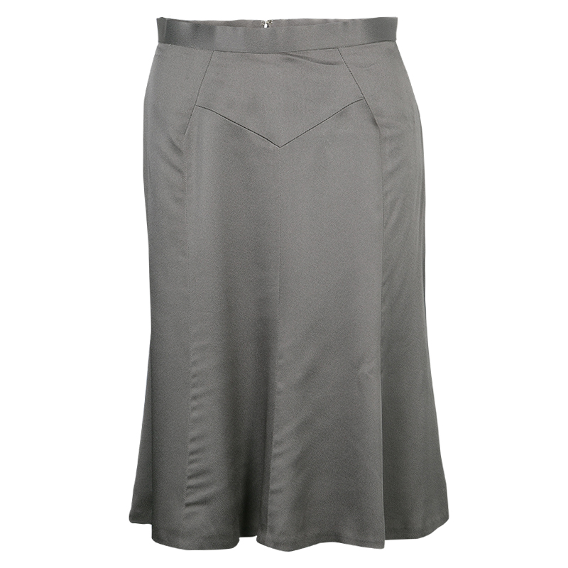 Image of Jason Wu Grey A-Line Skirt L