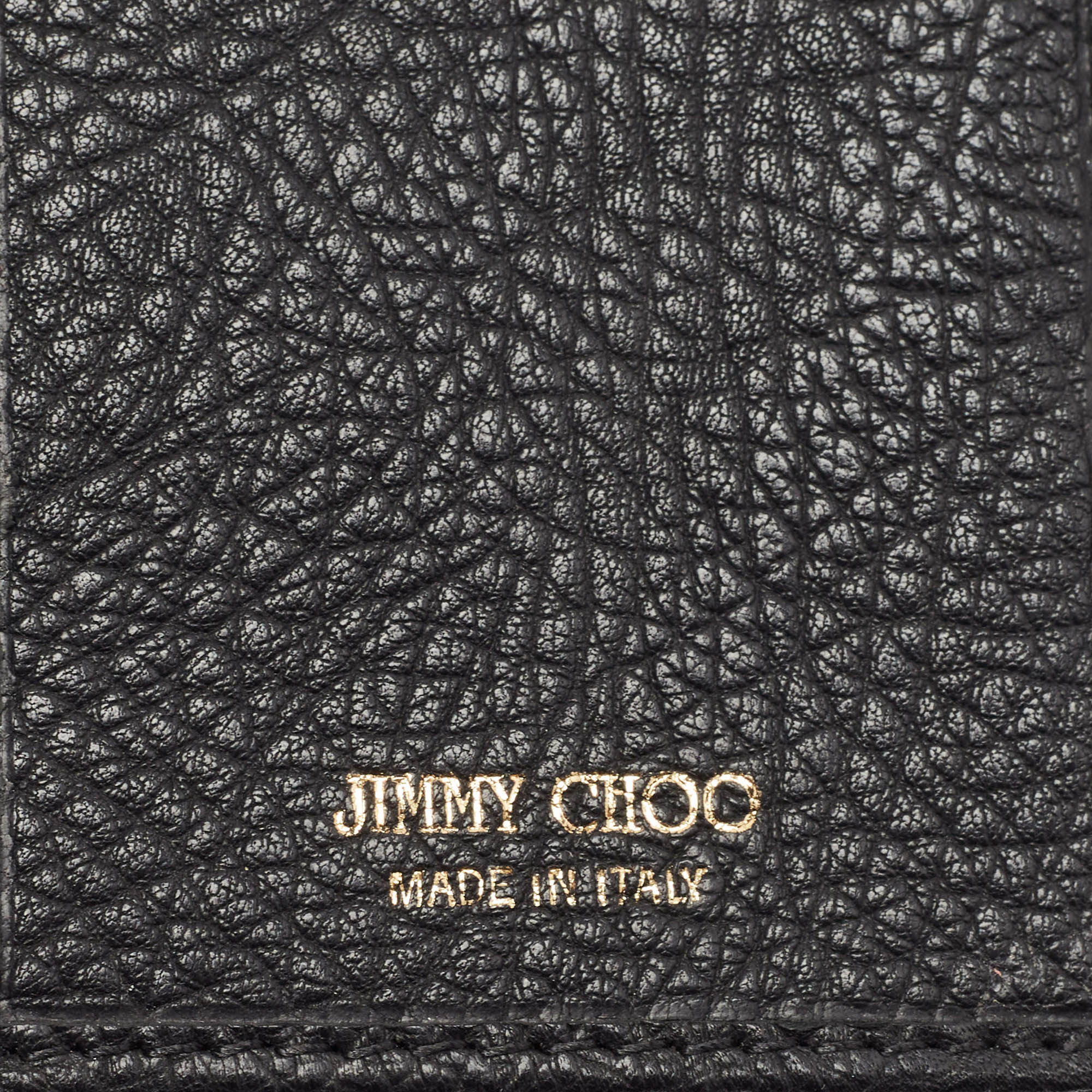 Jimmy Choo Black Reese Continental Wallet