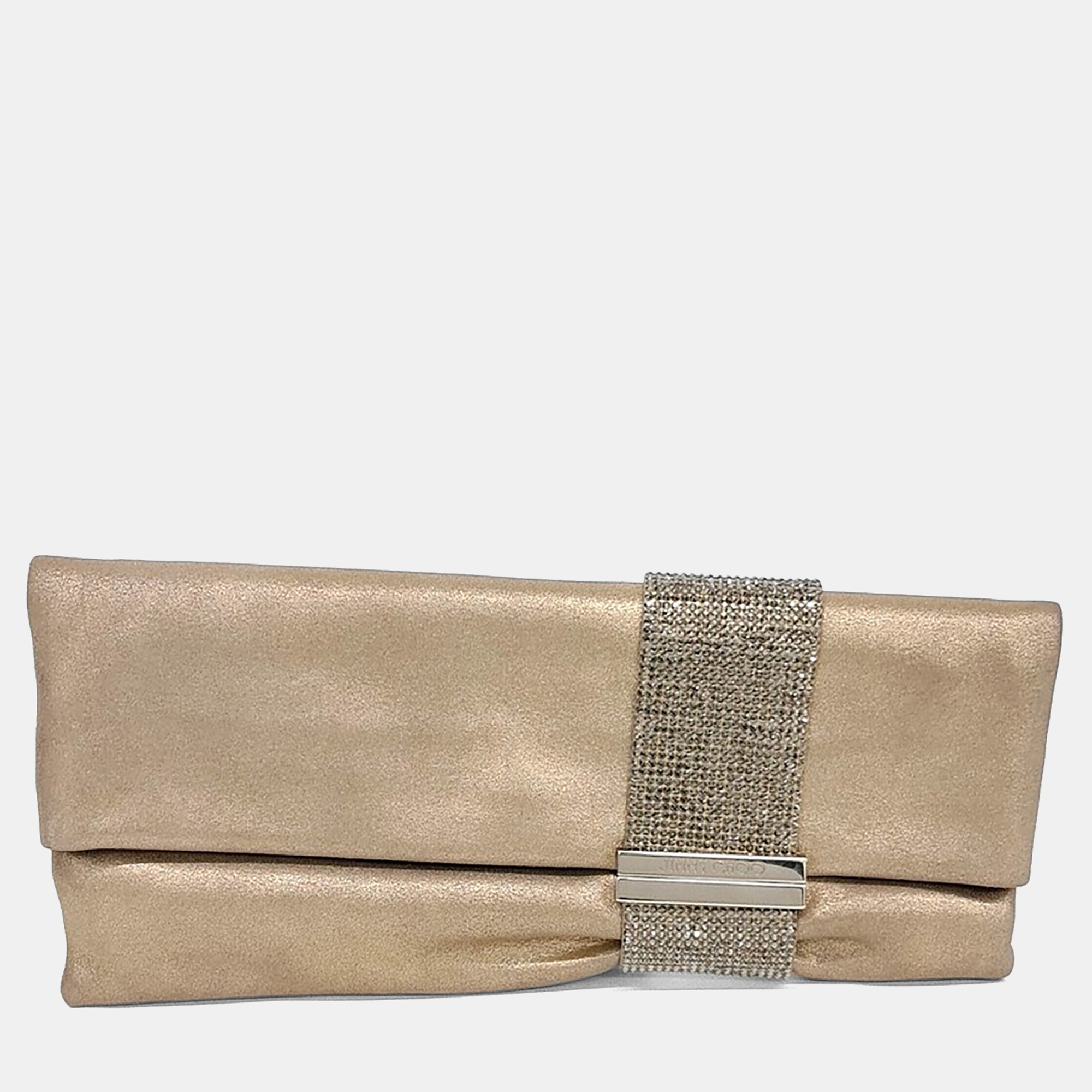 Jimmy Choo Gold Leather clutch
Jimmy Choo Gold Leather clutch