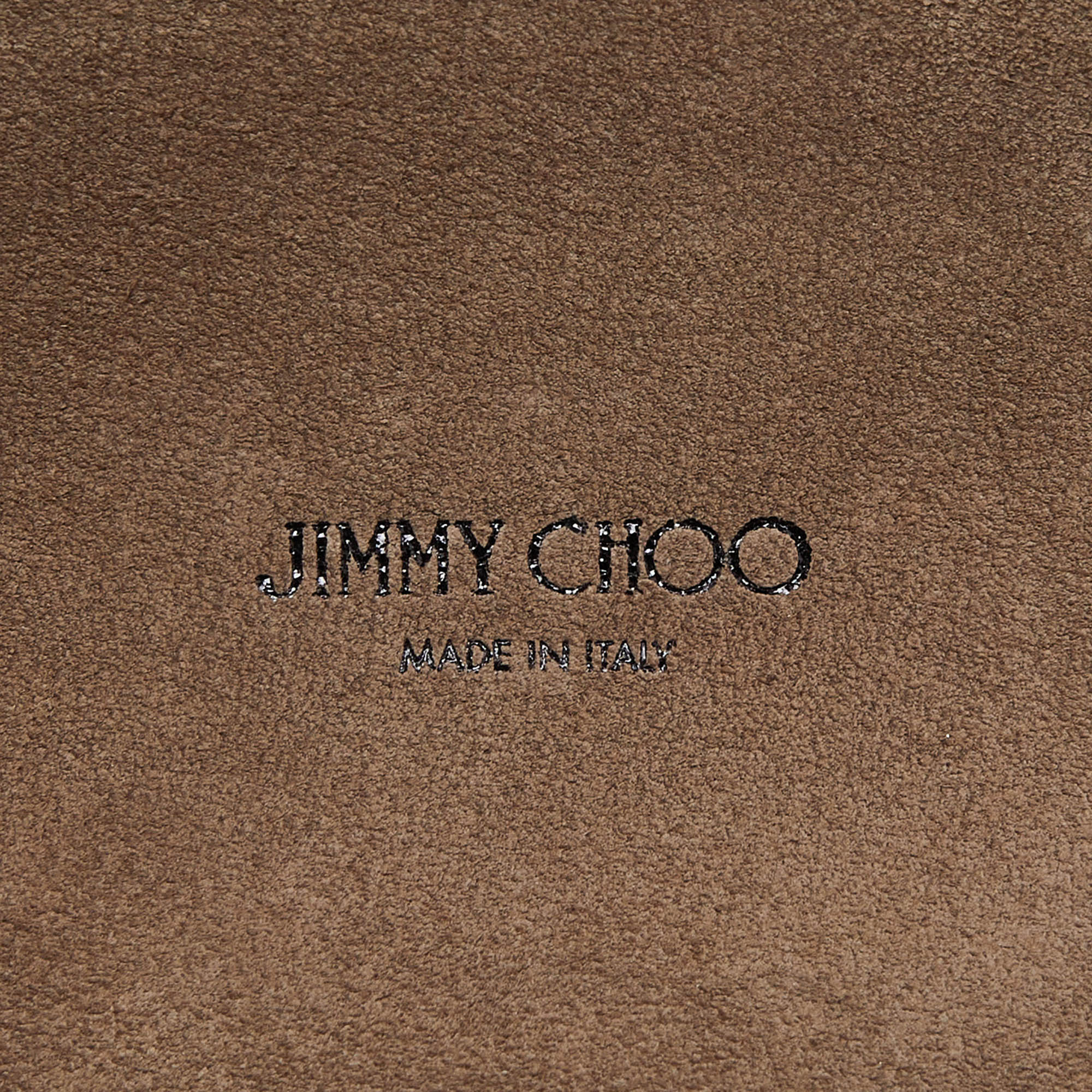 Jimmy Choo Metallic Leather Lockett City Shoulder Bag