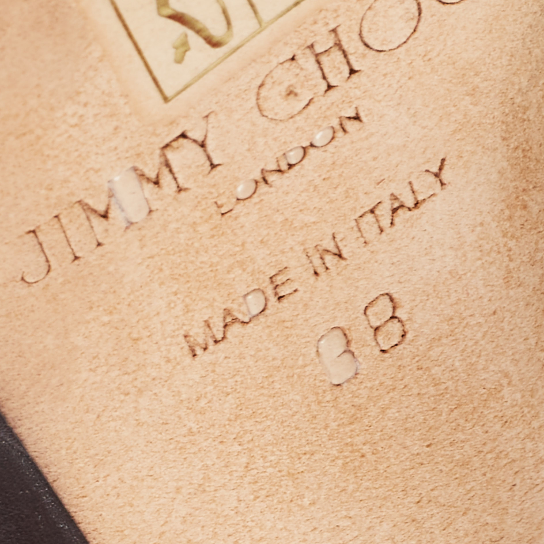 Jimmy Choo Dark Brown Leather Magic Platform Ankle Booties Size 38