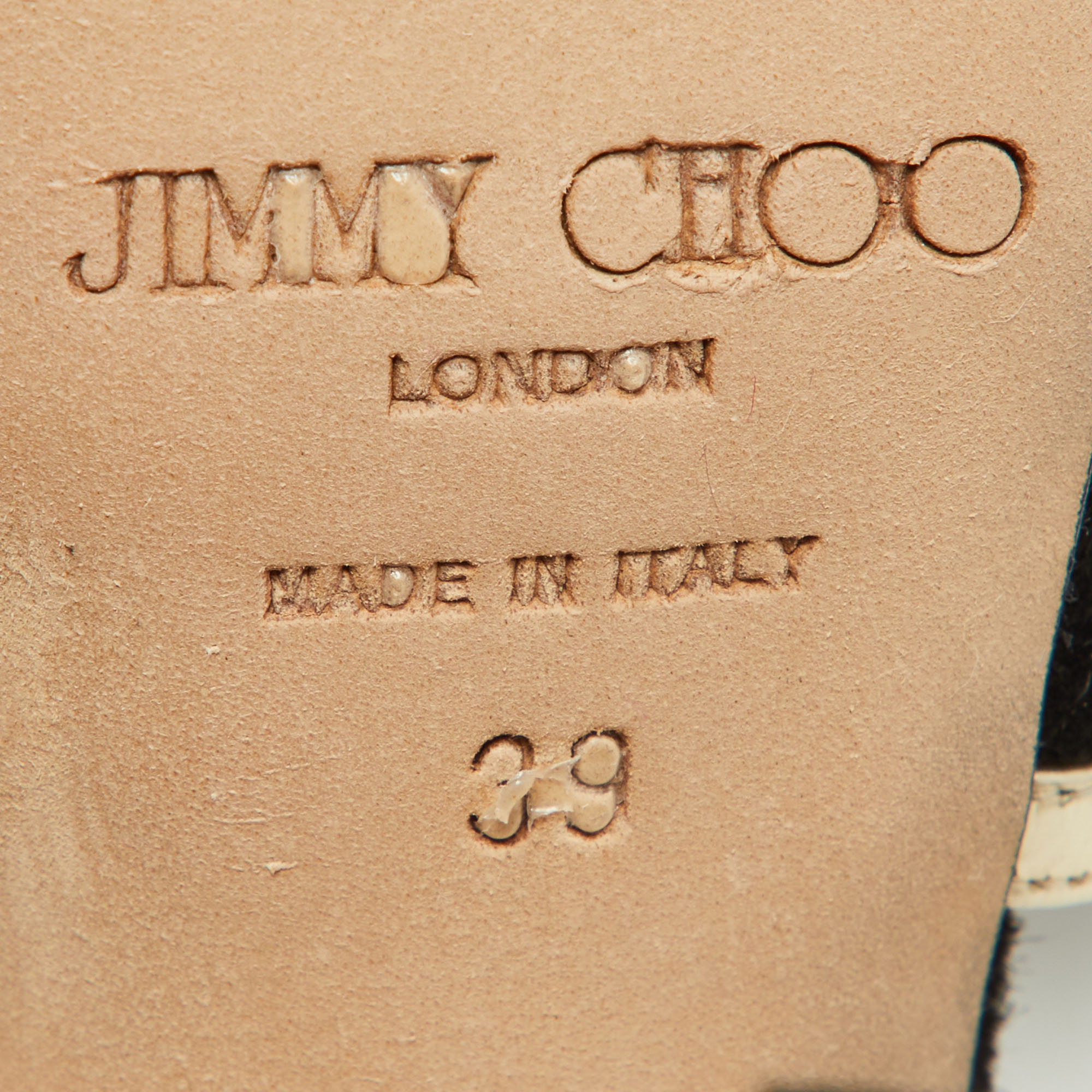 Jimmy Choo Black Suede Fey Back Ankle Strap Sandals Size 39