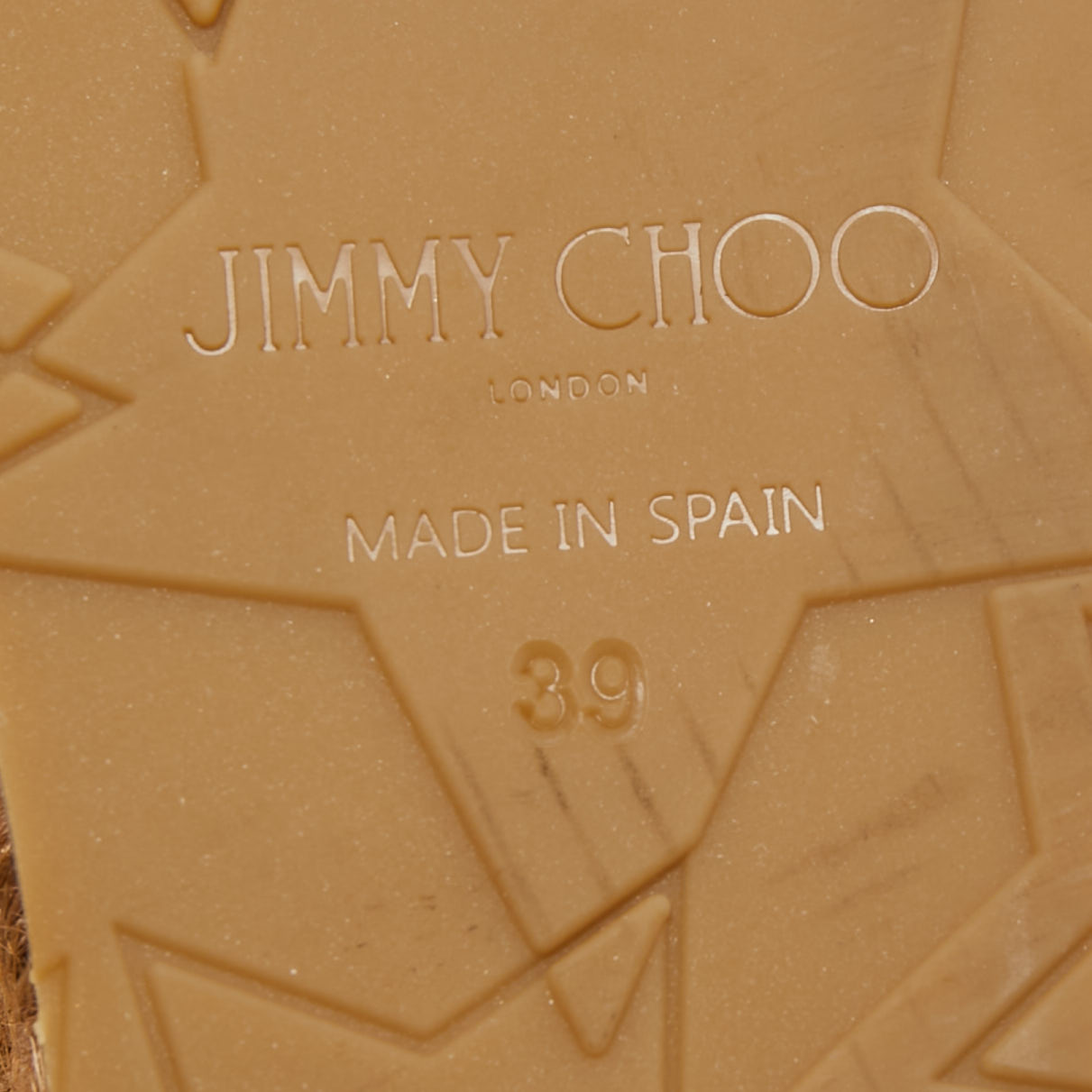 Jimmy Choo Cream/White Leather And Mesh Wedge Slingback Pumps Size 39