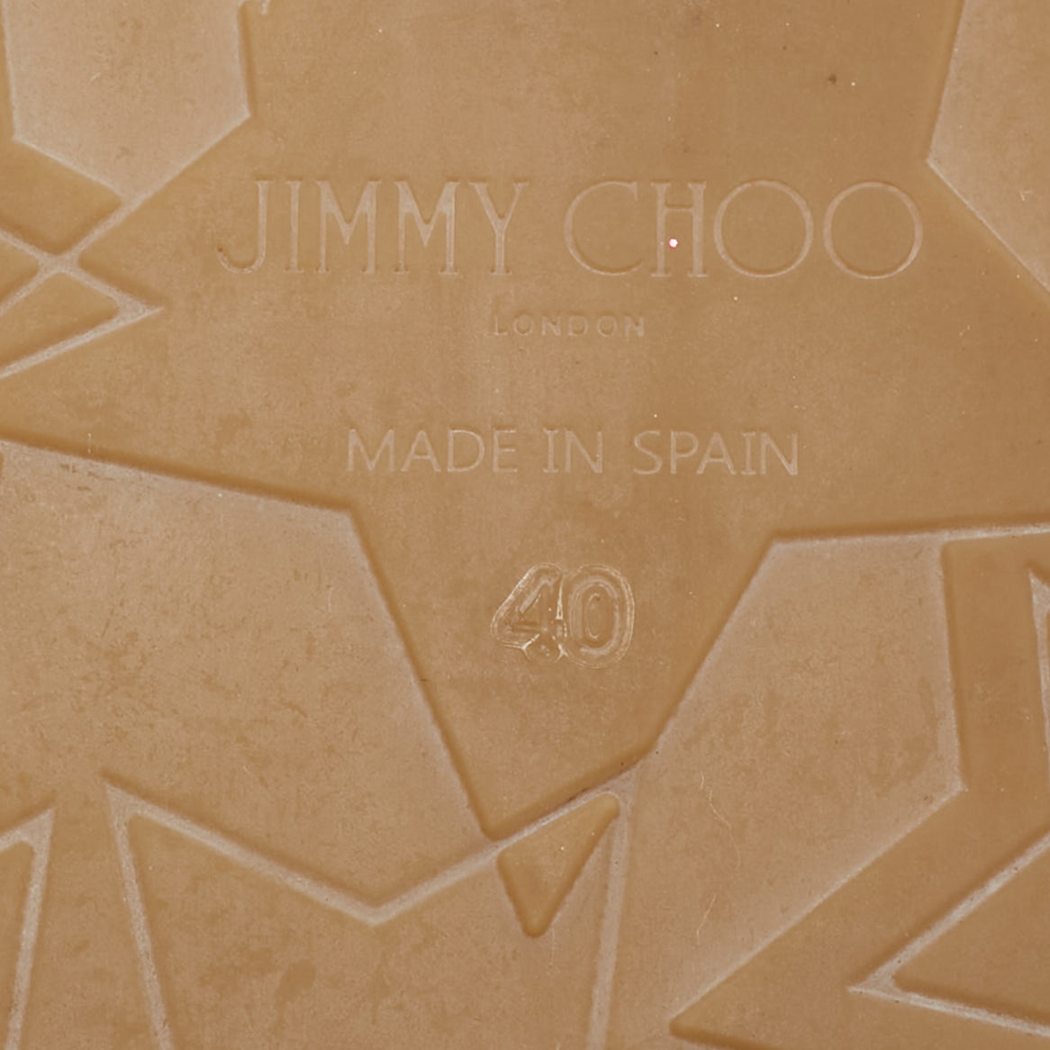 Jimmy Choo Cream Leather Dru Espadrille Flats Size 40