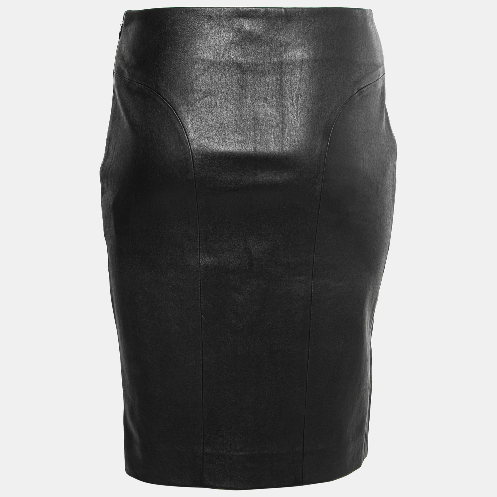 Joseph Black Leather Pencil Skirt
Joseph Black Leather Pencil Skirt