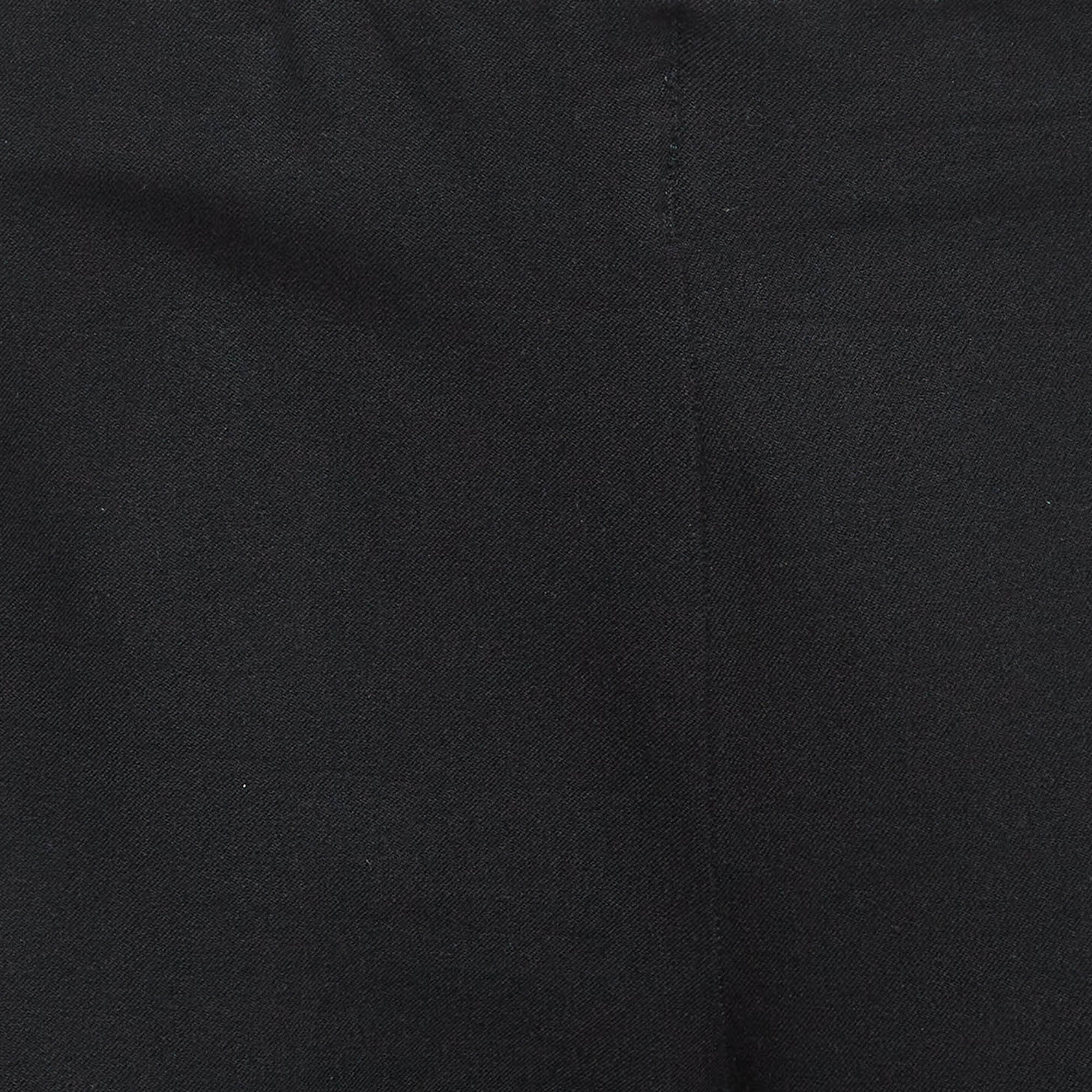 Joseph Black Stretch Gabardine Ankle Length Pants M