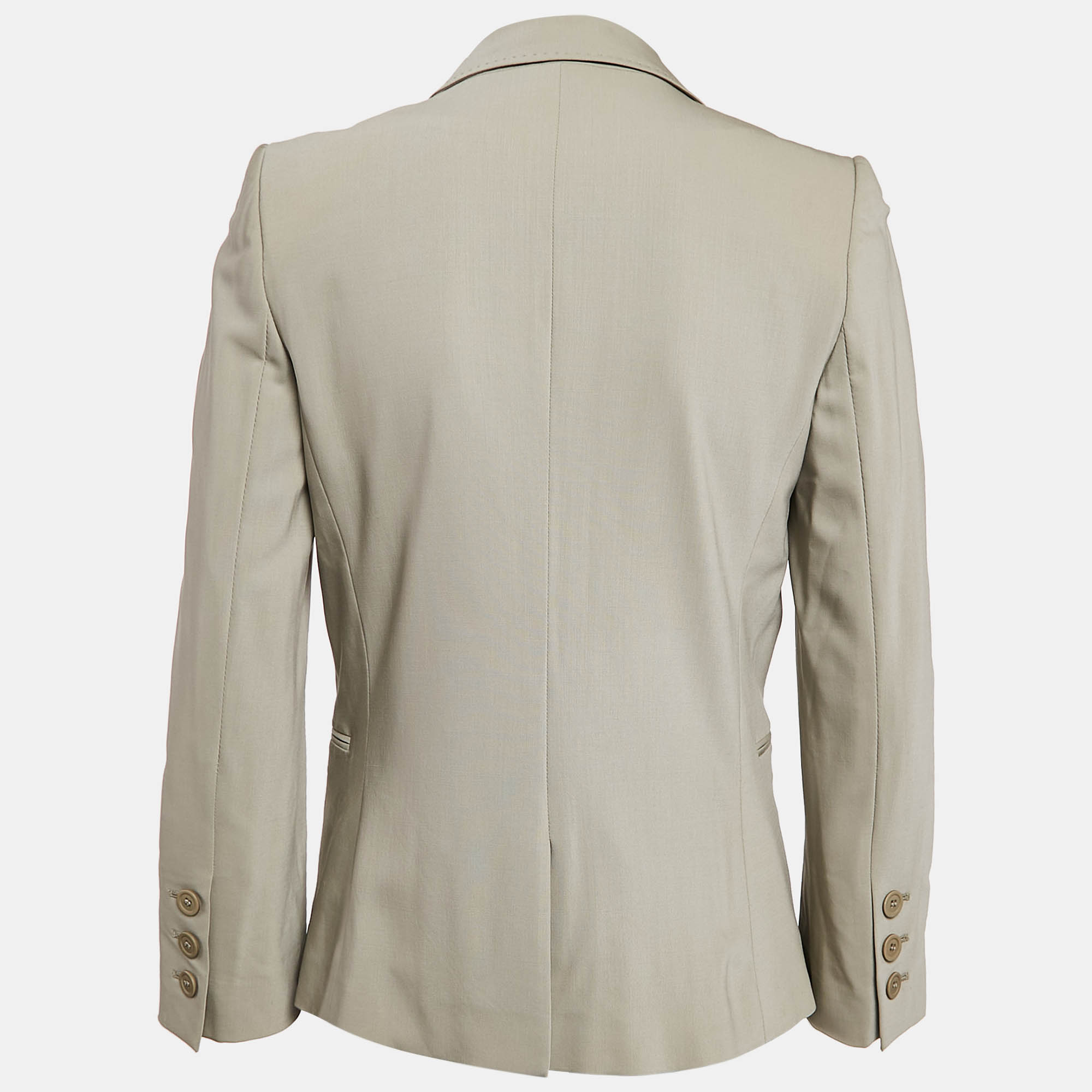 Joseph Grey Wool Single Breasted Blazer S