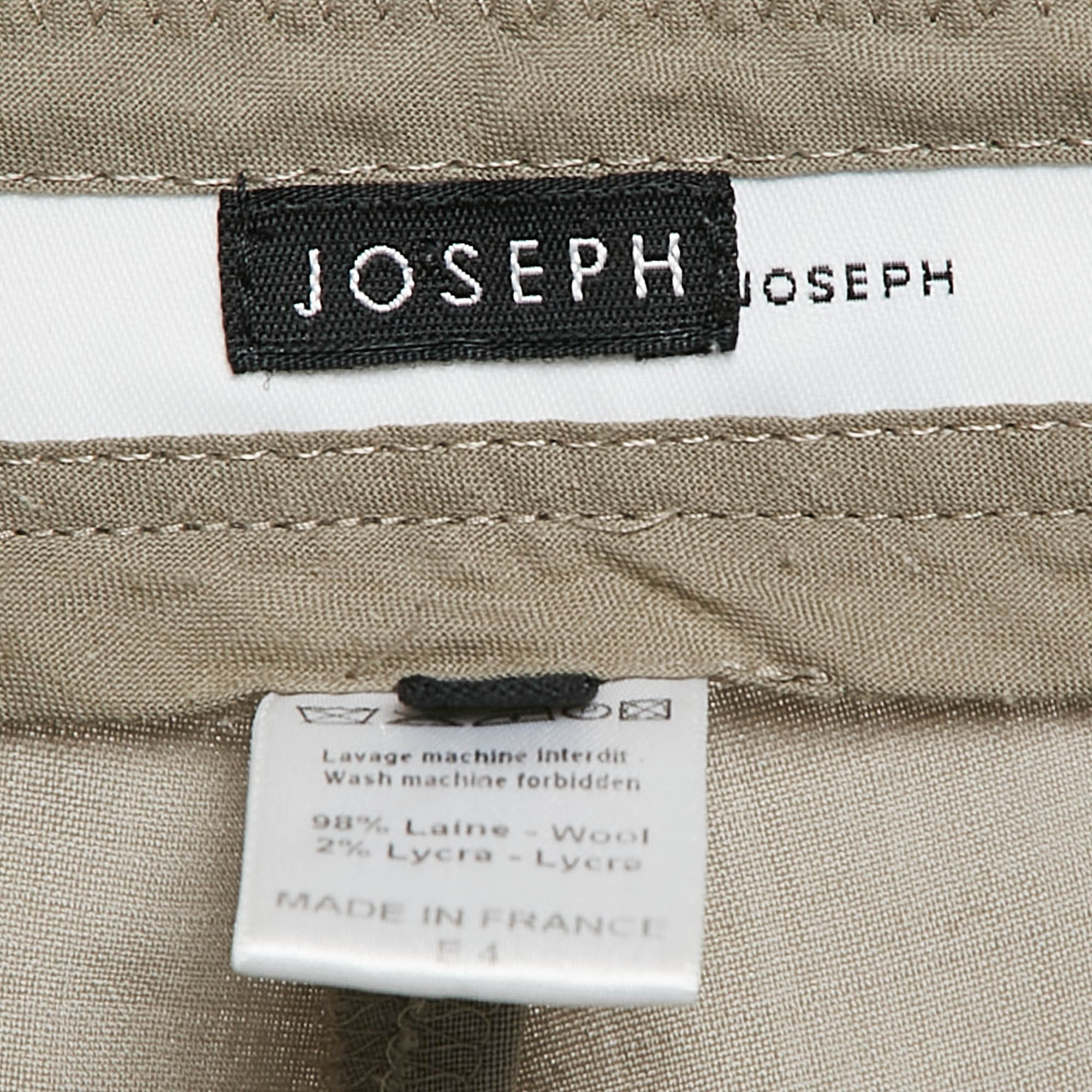 Joseph Grey Wool Formal Trousers M