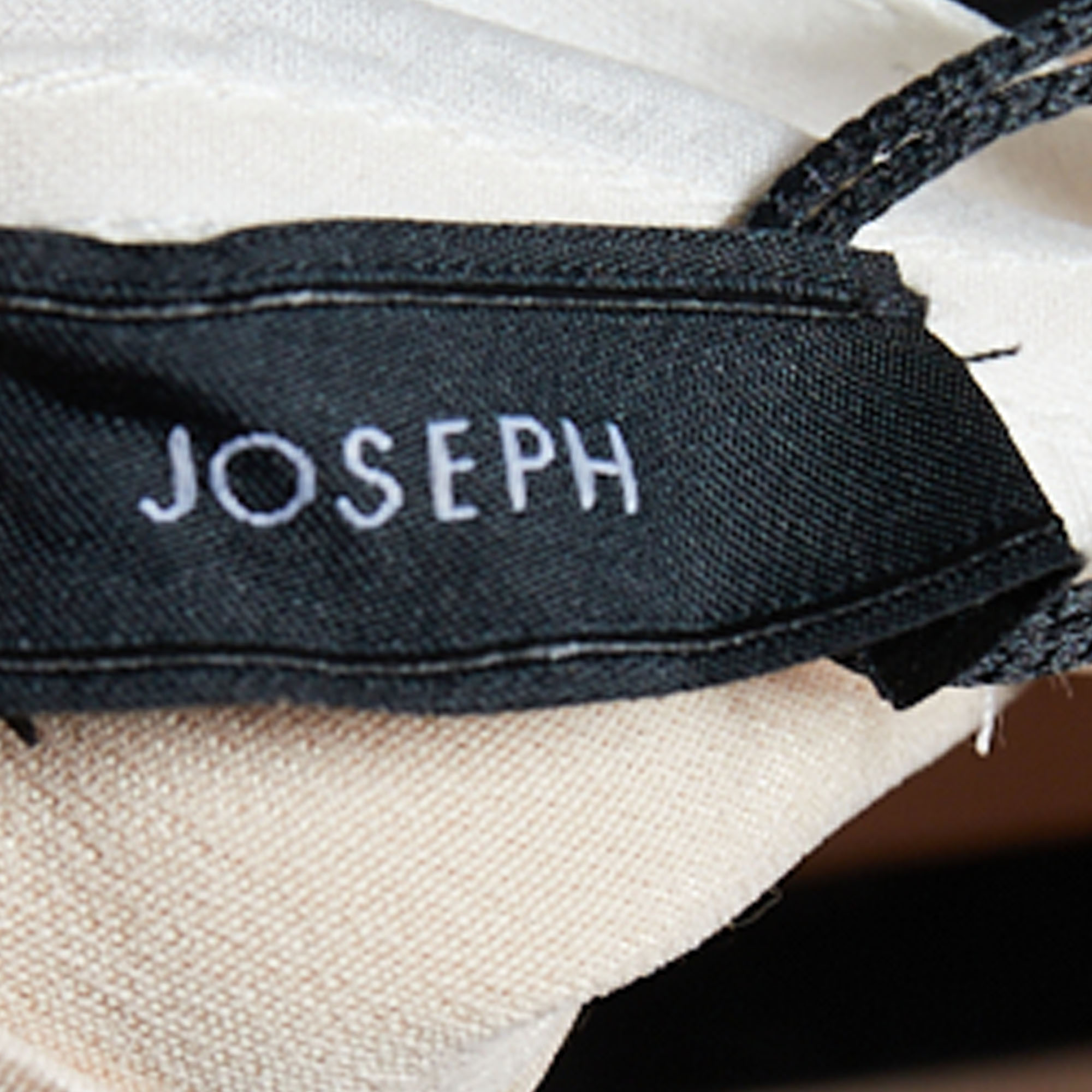 Joseph Light Pink Silk & Organza Detail Shift Dress S