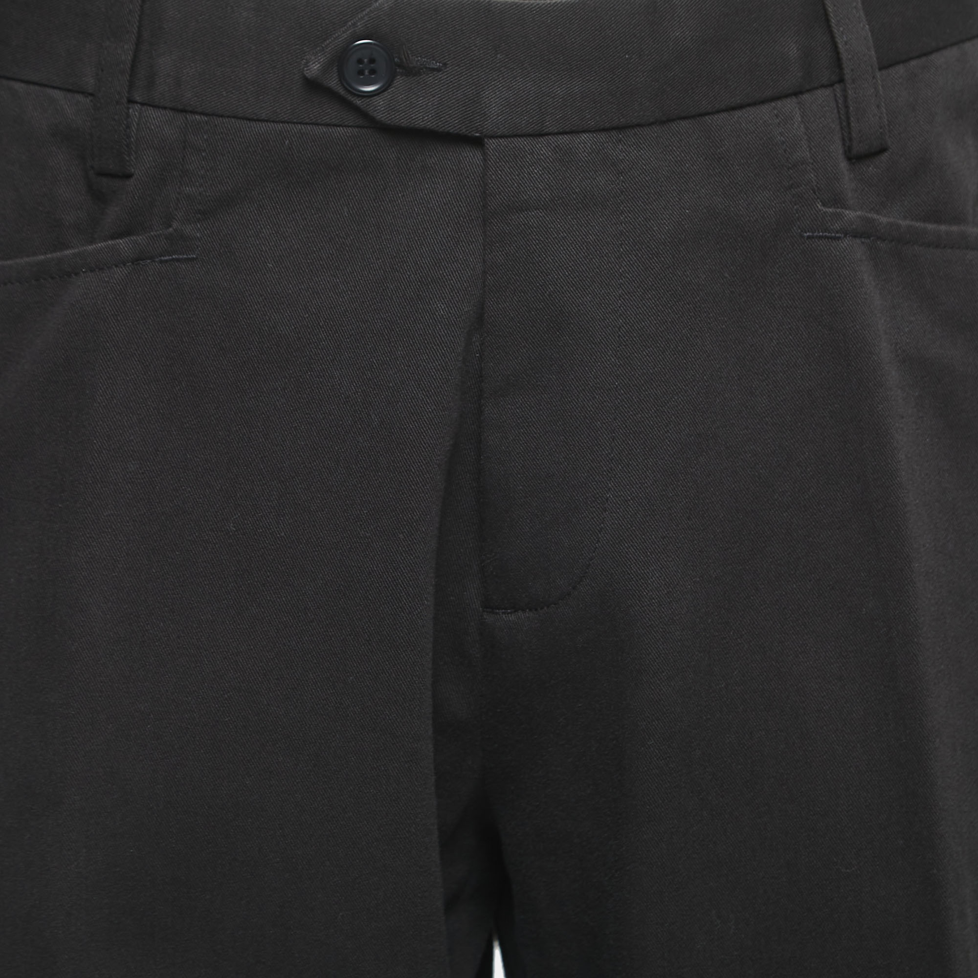 Joseph Black Cotton Trousers L