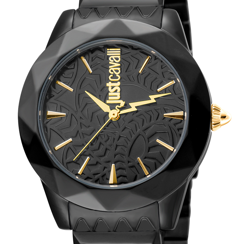 Just Cavalli Black Ion-Plated Stainless Steel JC1L003M0095 Women's Wristwatch
Just Cavalli Black Ion-Plated Stainless Steel JC1L003M0095 Women's Wristwatch