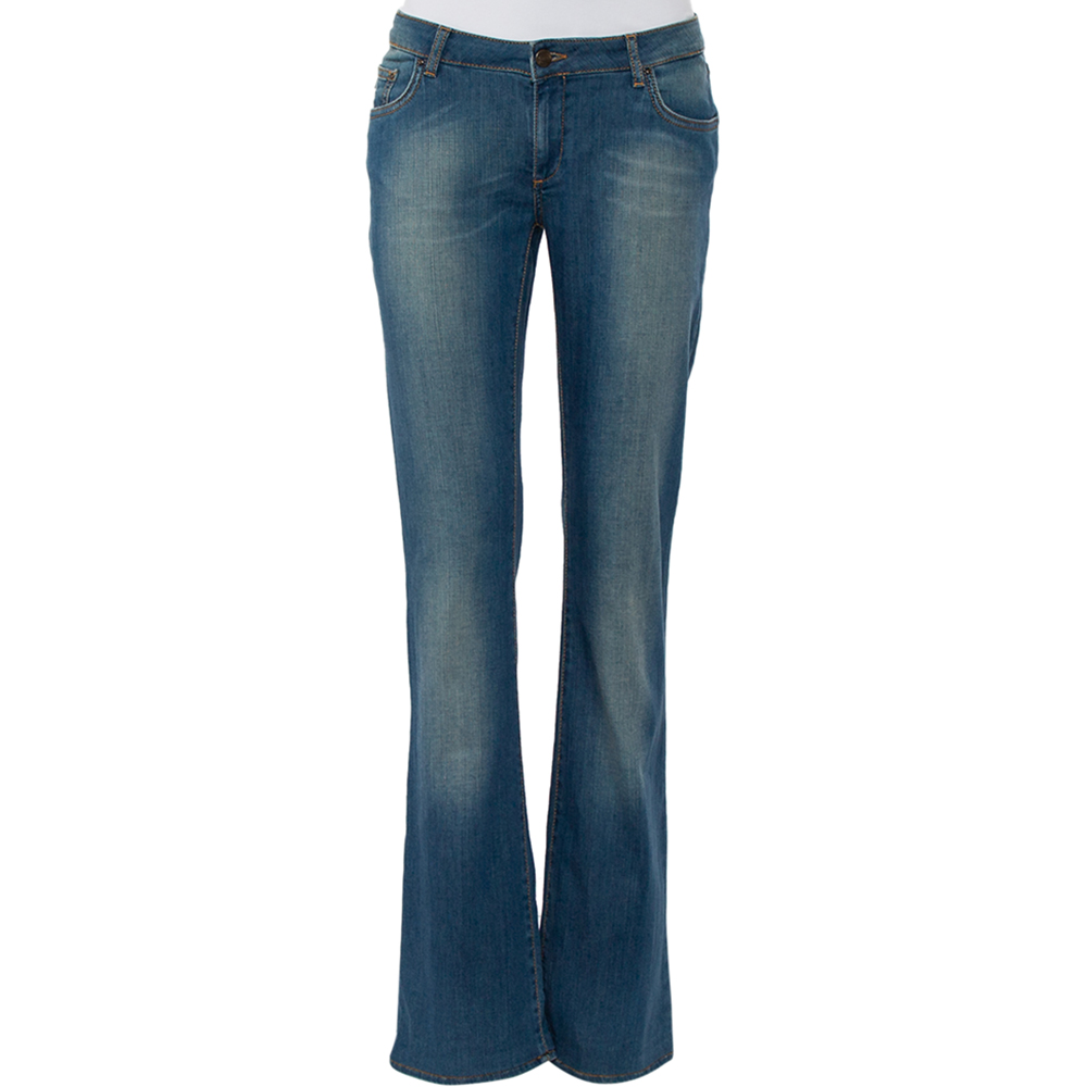 Just Cavalli Blue Denim Bootcut Jeans M