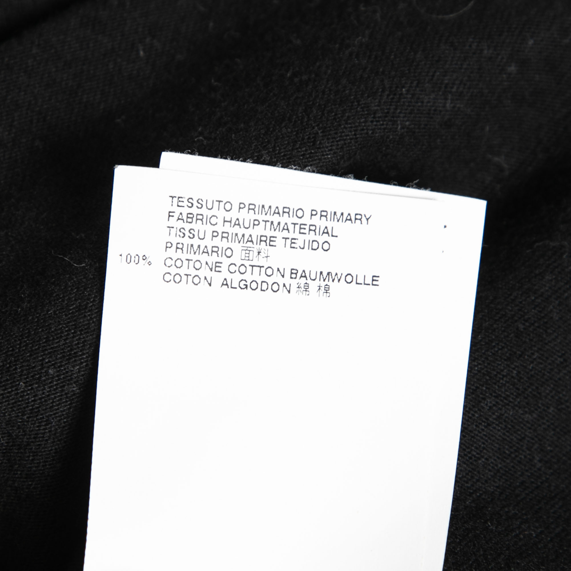 Just Cavalli Black Cotton Printed Crew Neck T-Shirt M