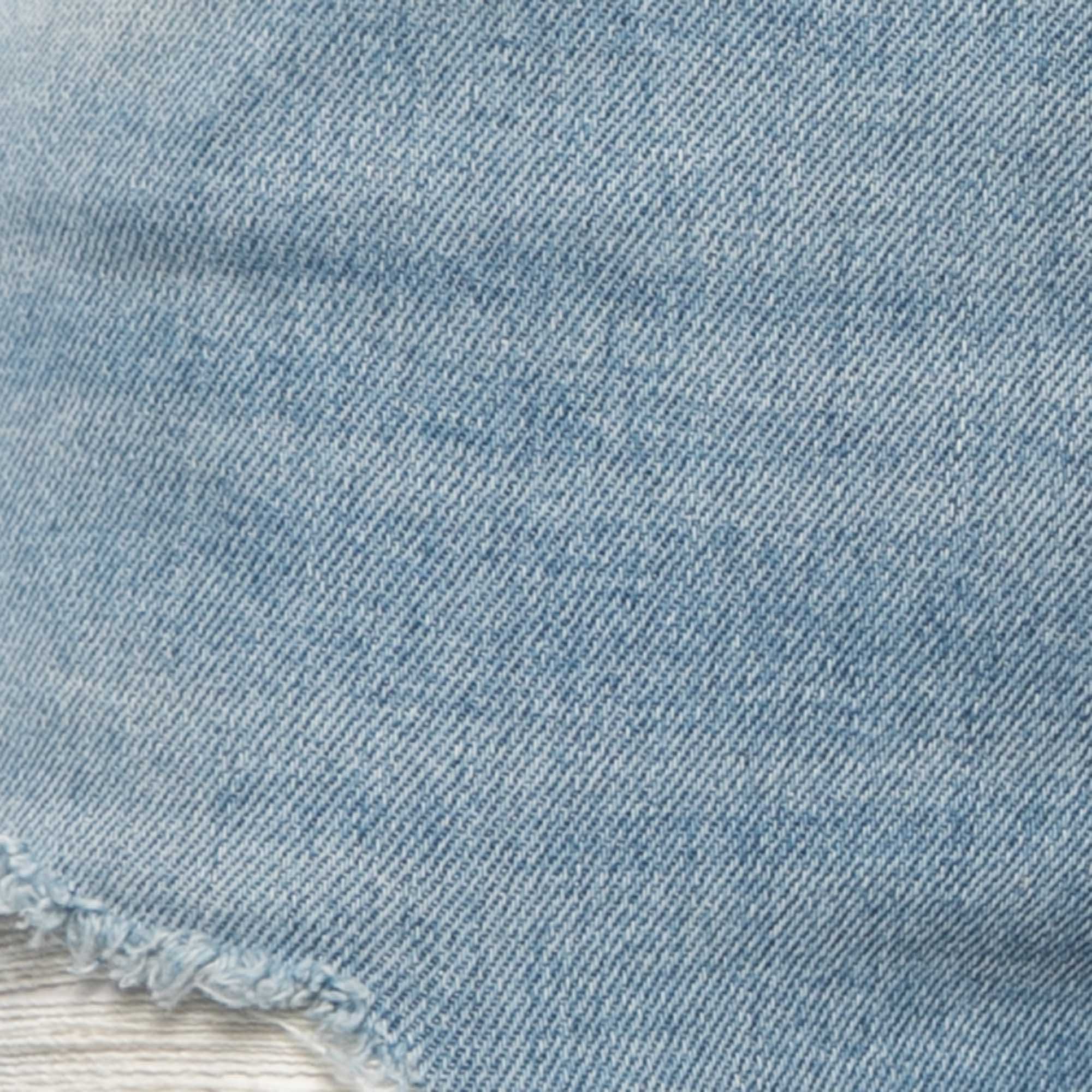 Just Cavalli Blue Distressed Denim Slim Fit Jeans M Waist 29