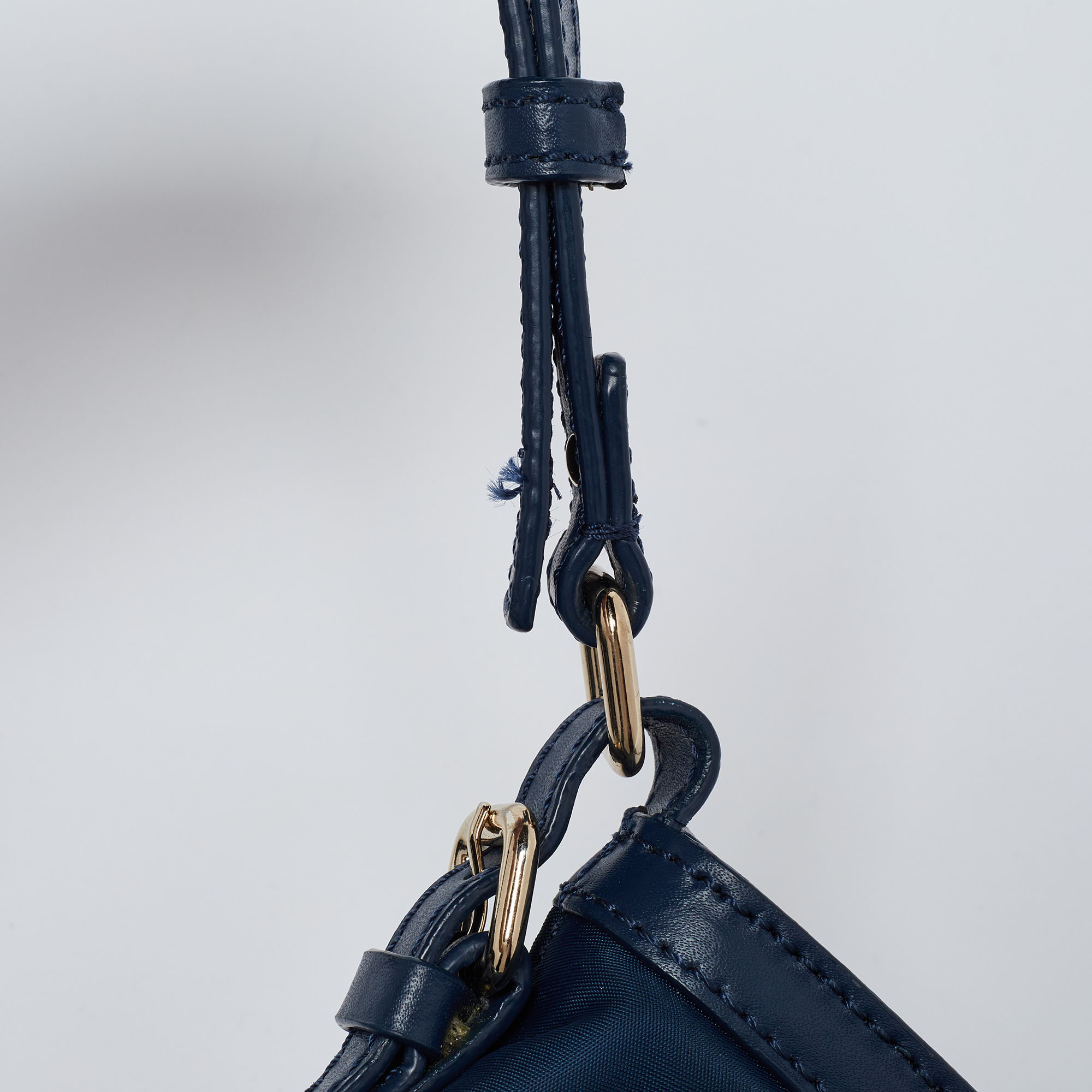 Kate Spade Blue Nylon And Leather Crossbody Bag