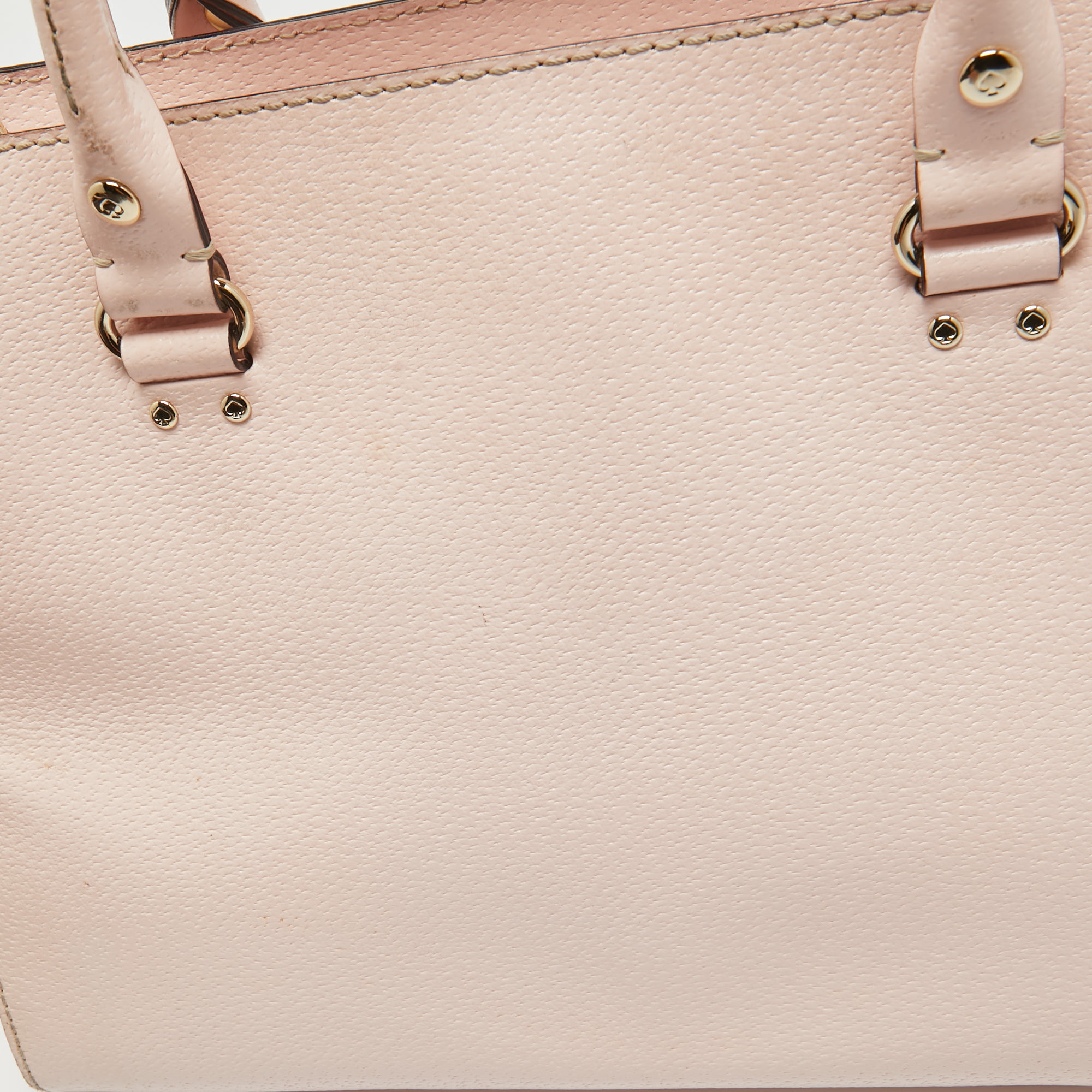 Kate Spade Light Pink Leather Wellesley Durham Tote