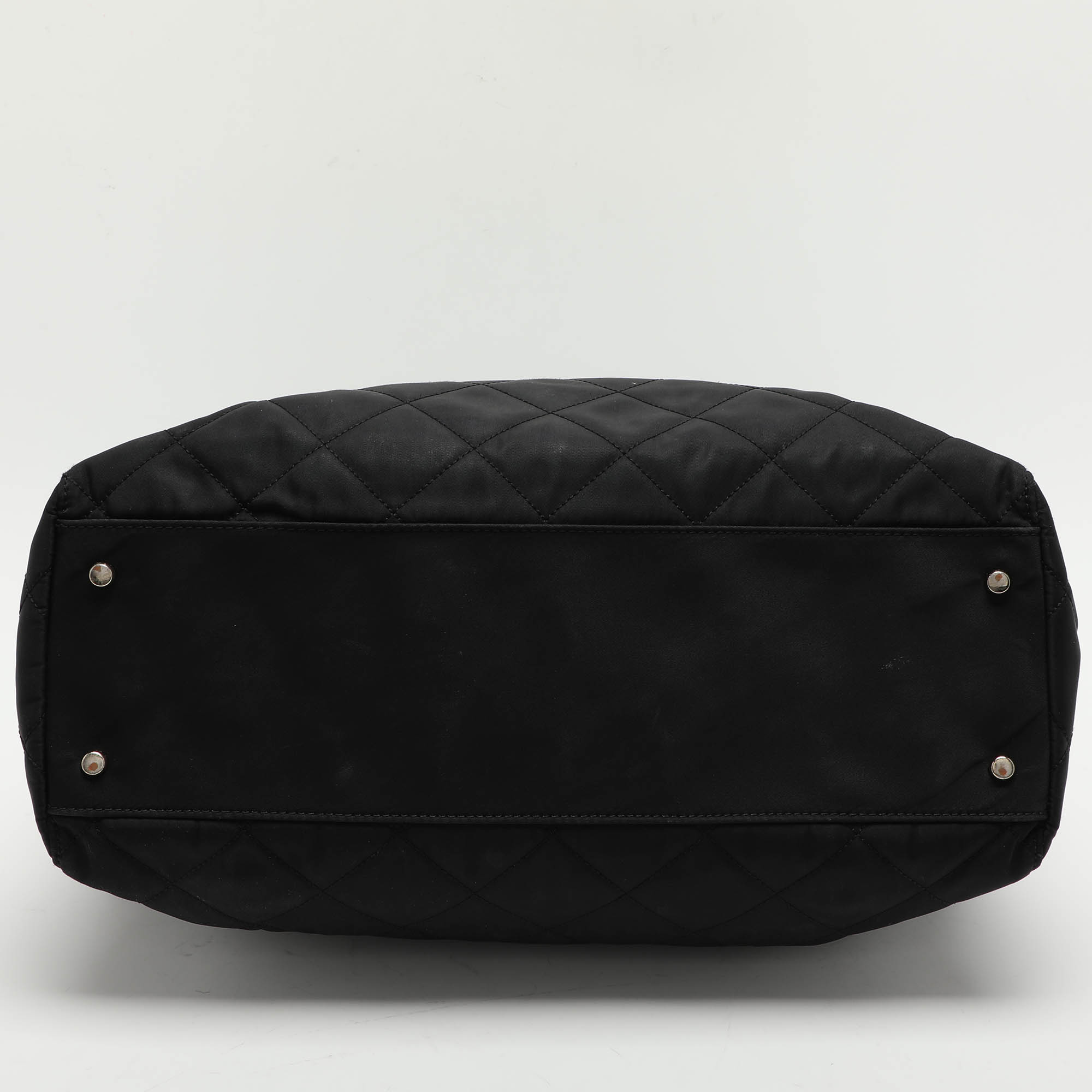 Kate Spade Black Quilted Nylon Tote