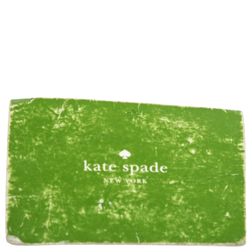 Kate Spade Beige Leather Cobble Hill Leslie Satchel