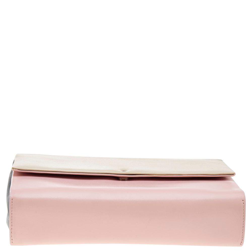 Kate Spade Multicolor Leather Frame Clutch