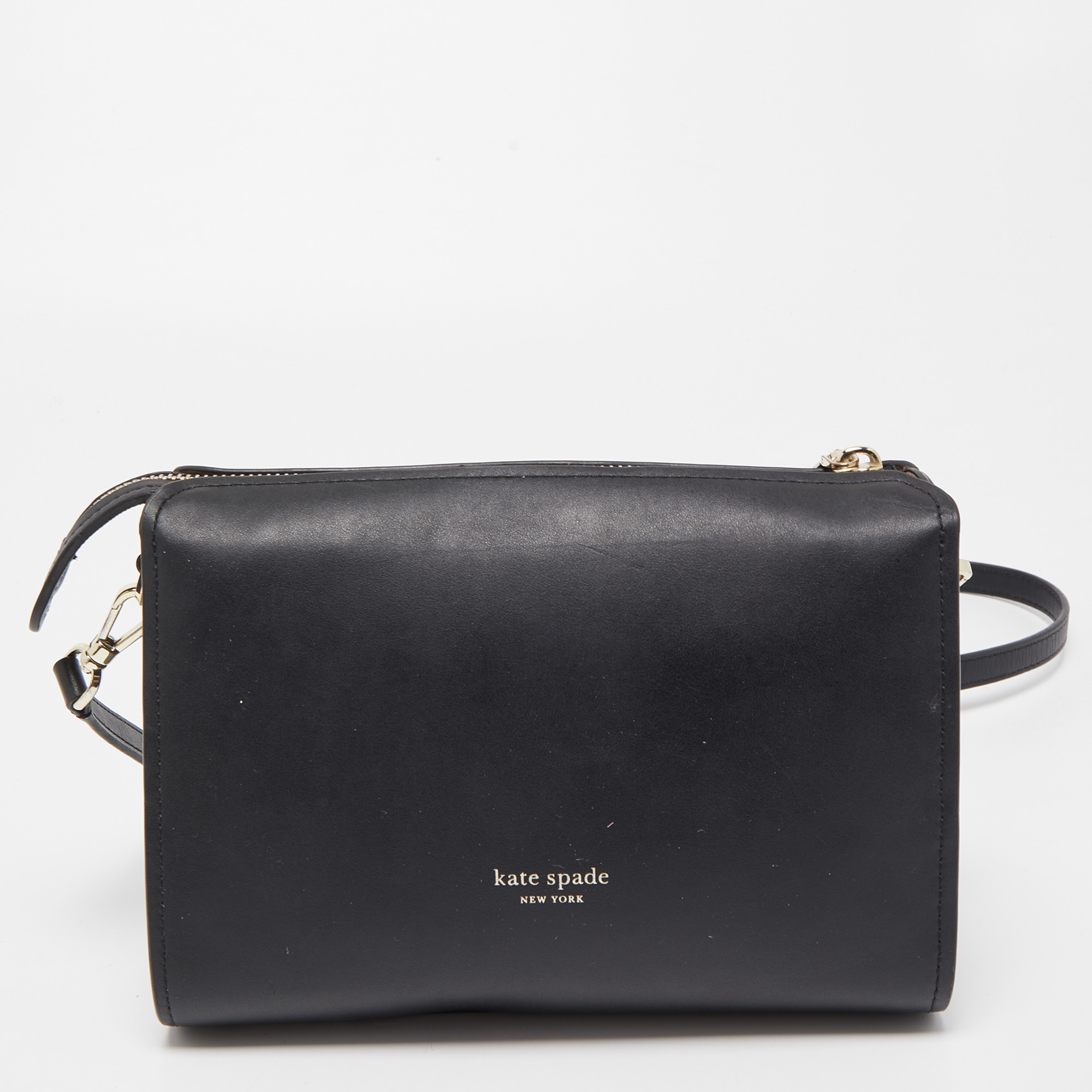 Kate Spade Black Leather Andi Crossbody Bag
