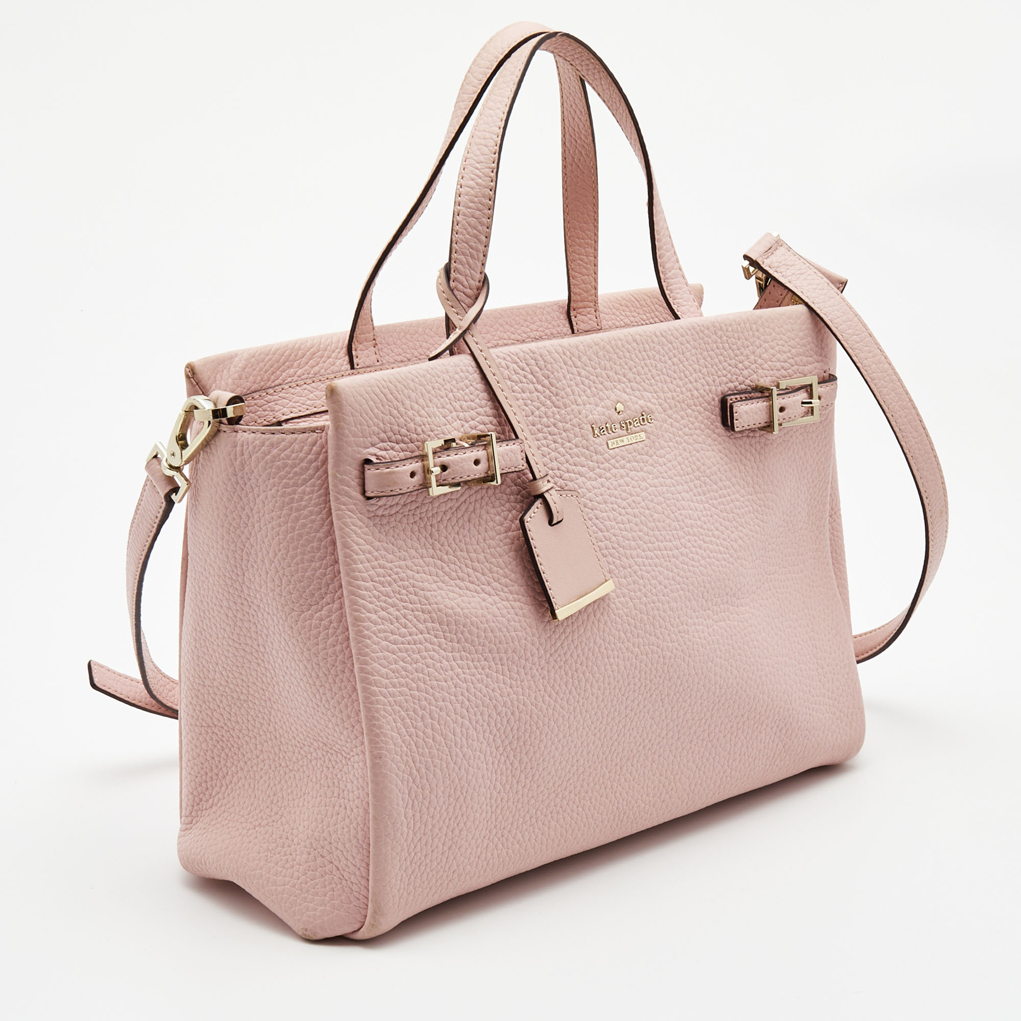 Kate Spade Pink Leather Holden Street Lanie Tote