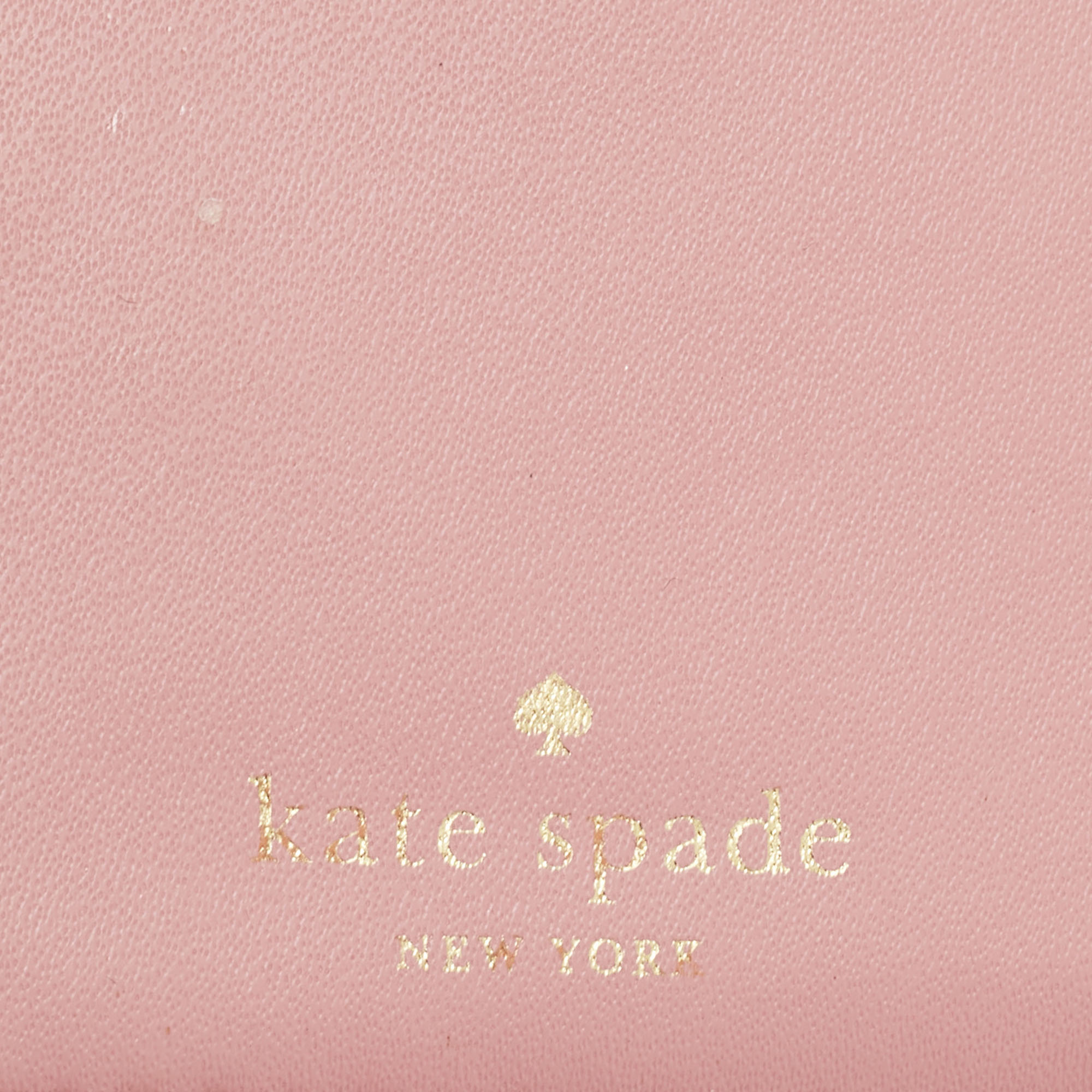 Kate Spade Purple/Pink Leather Adel Bifold Wallet