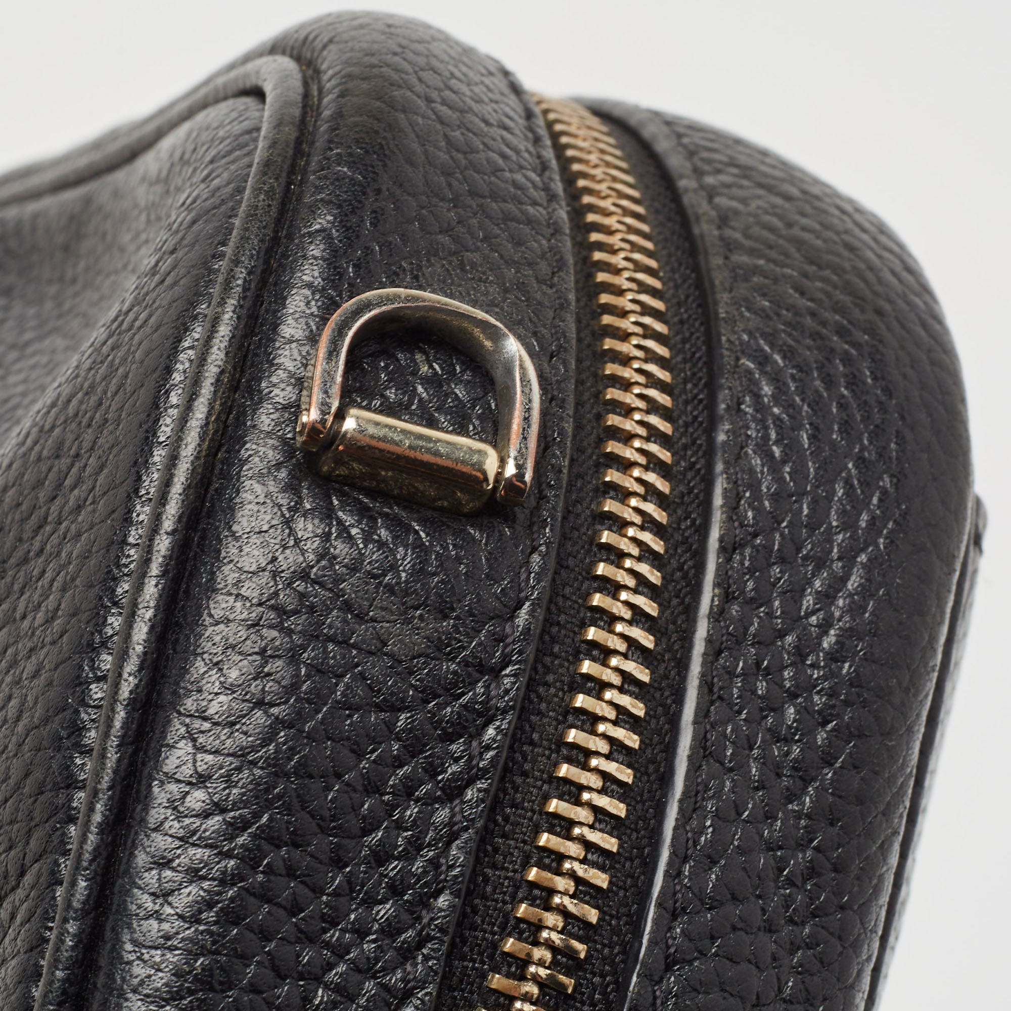 Kate Spade Black Leather Camera Crossbody Bag