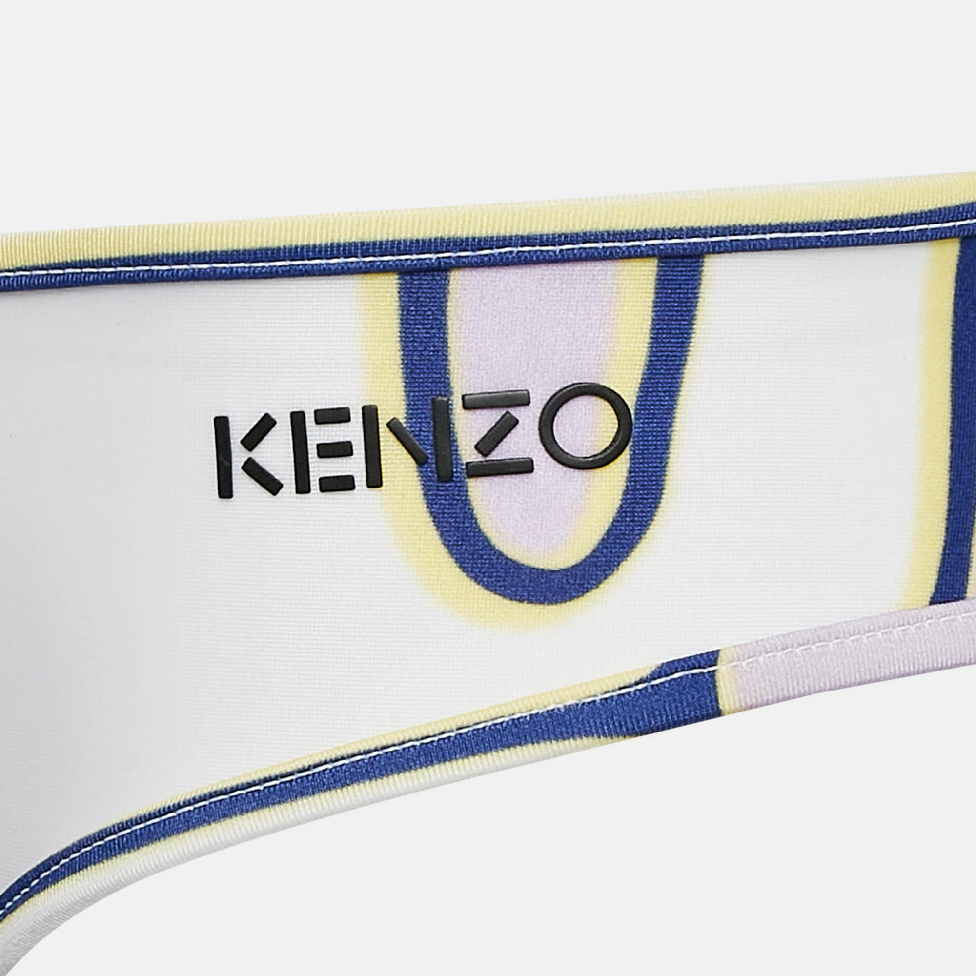 Kenzo Light Purple Printed Jersey Push-Up Bikini M