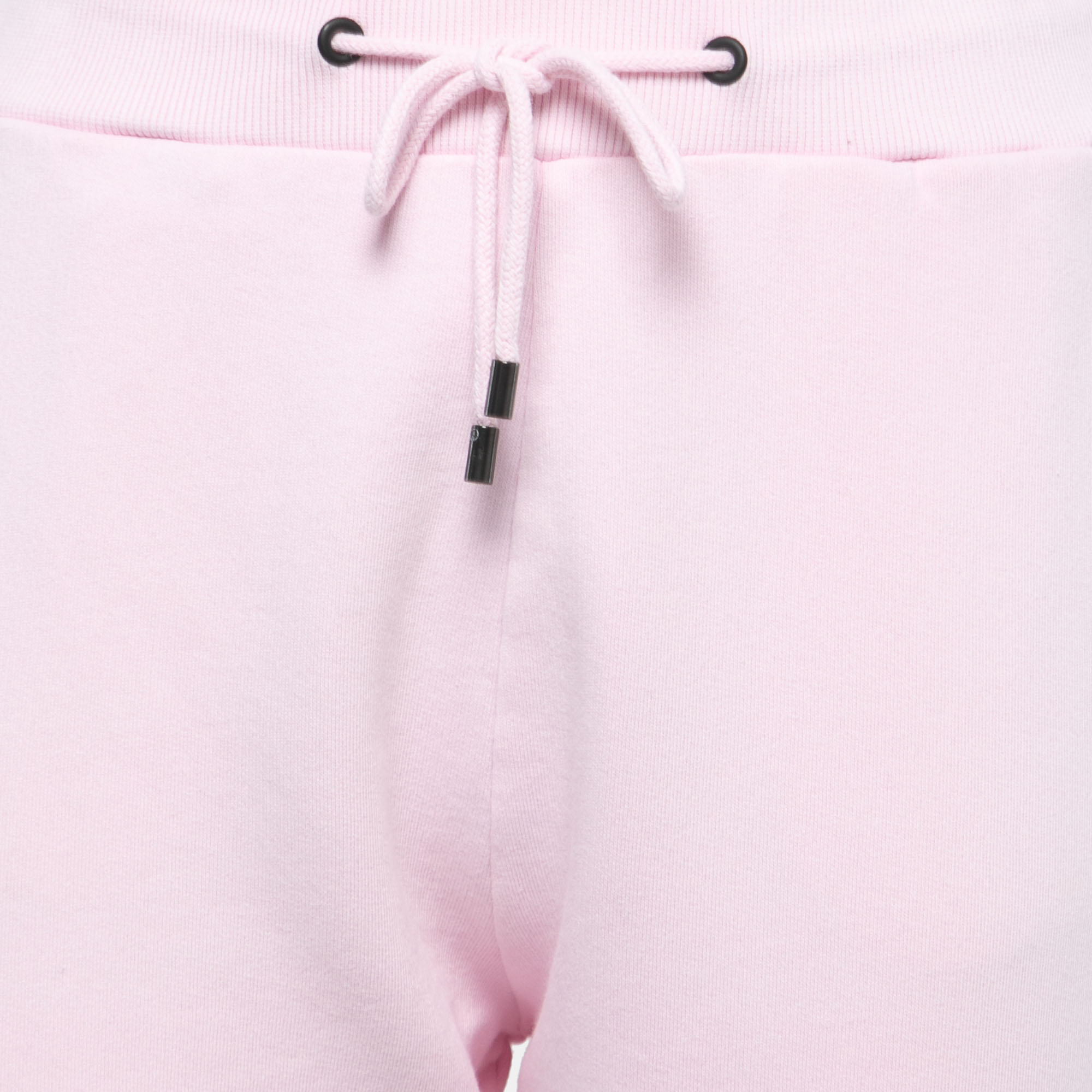 Kenzo Pink Logo Printed Cotton Knit Joggers S