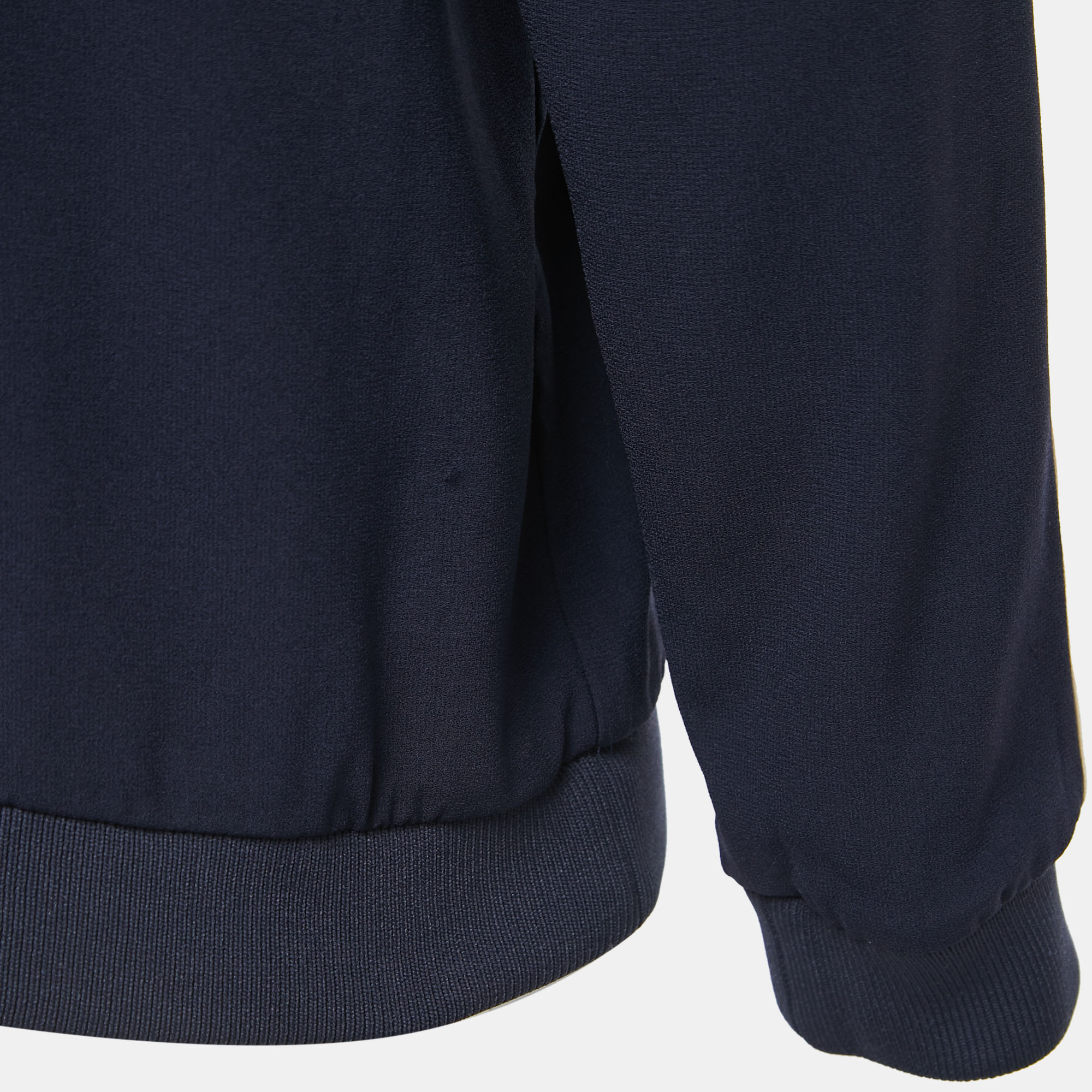 Kenzo Navy Blue Logo Embroidered Crepe Crew Neck Sweatshirt XS