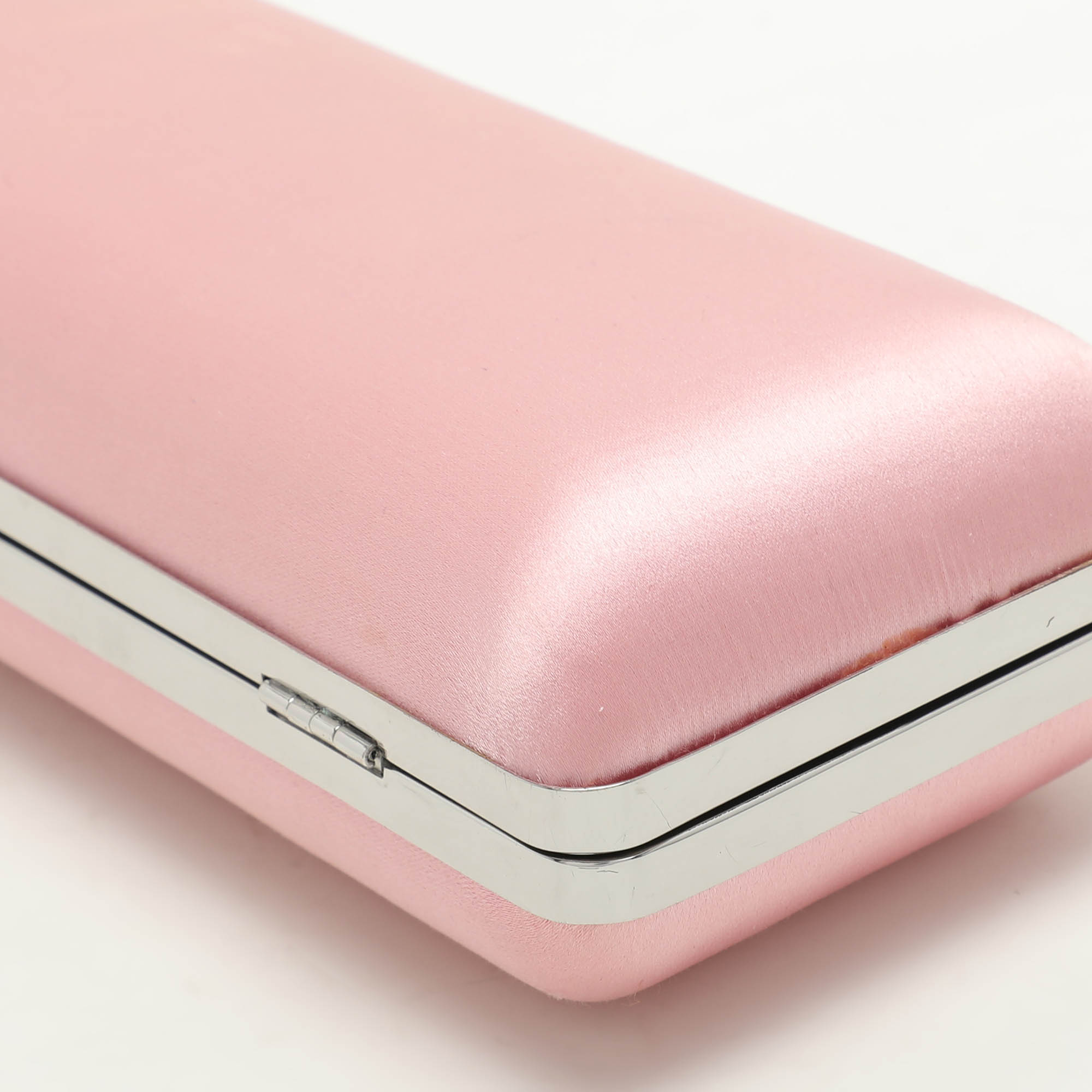 Kenzo Pink Satin Clutch