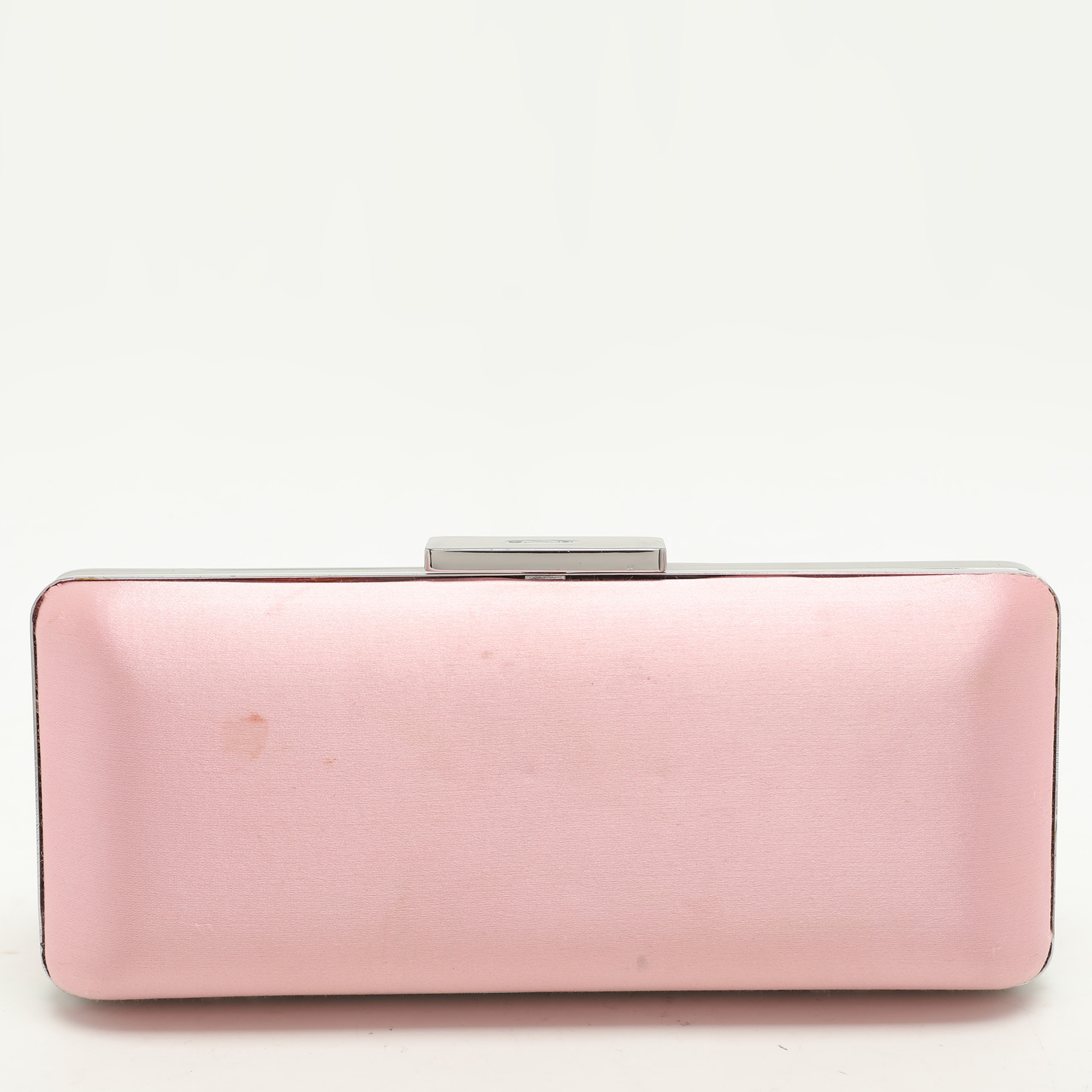 Kenzo Pink Satin Clutch